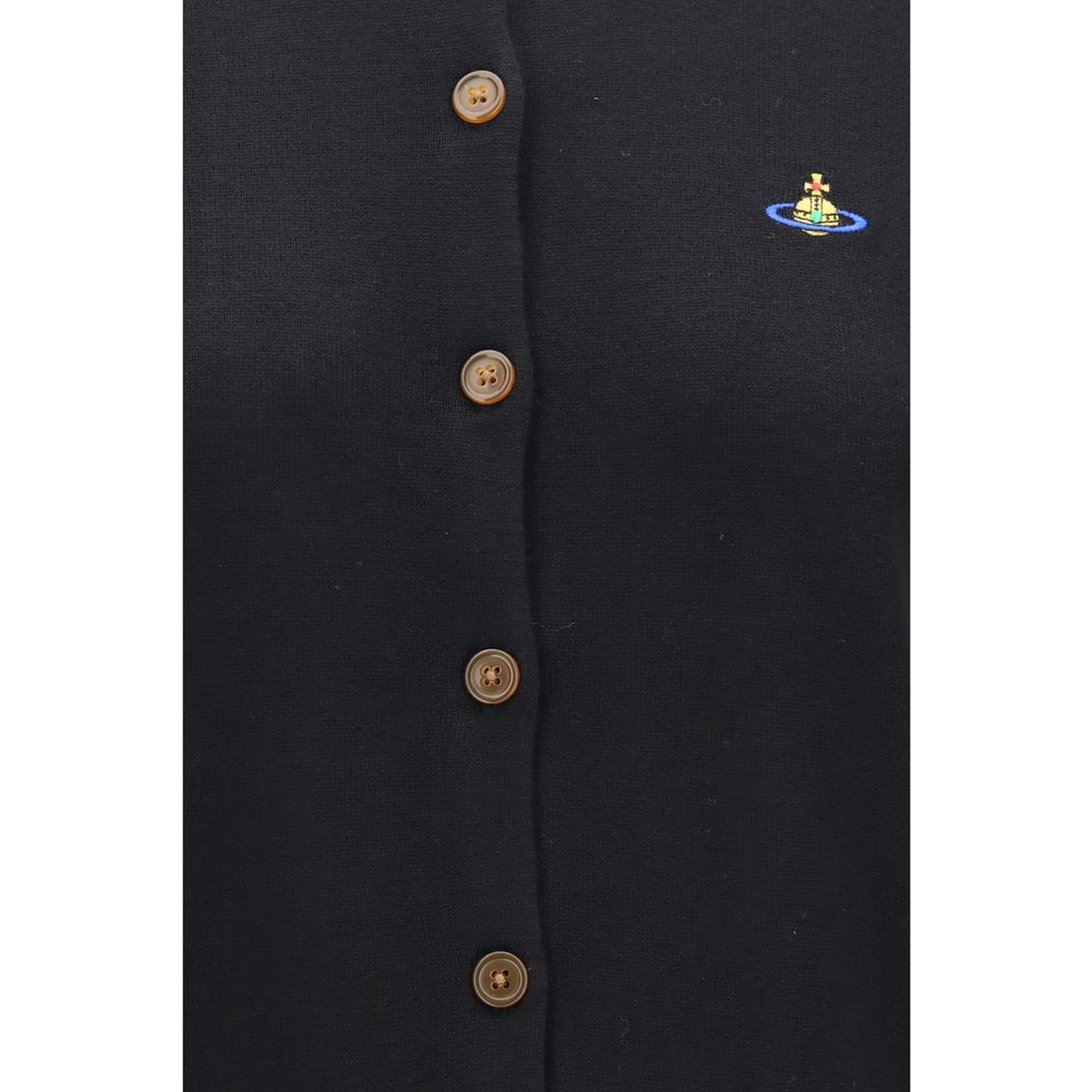 Black Wool Oves Aries Cardigan