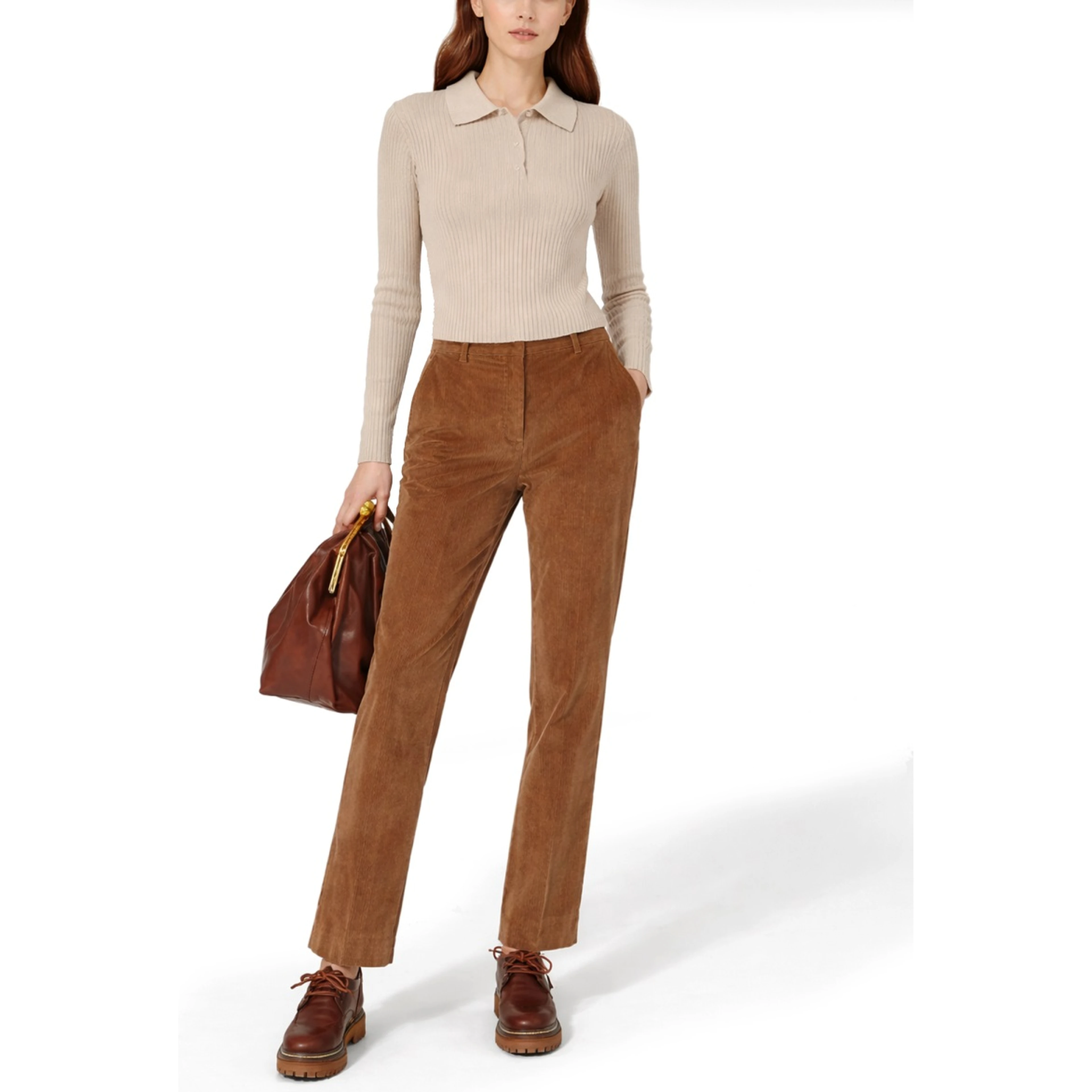 CASHMERE POLO SHIRT
