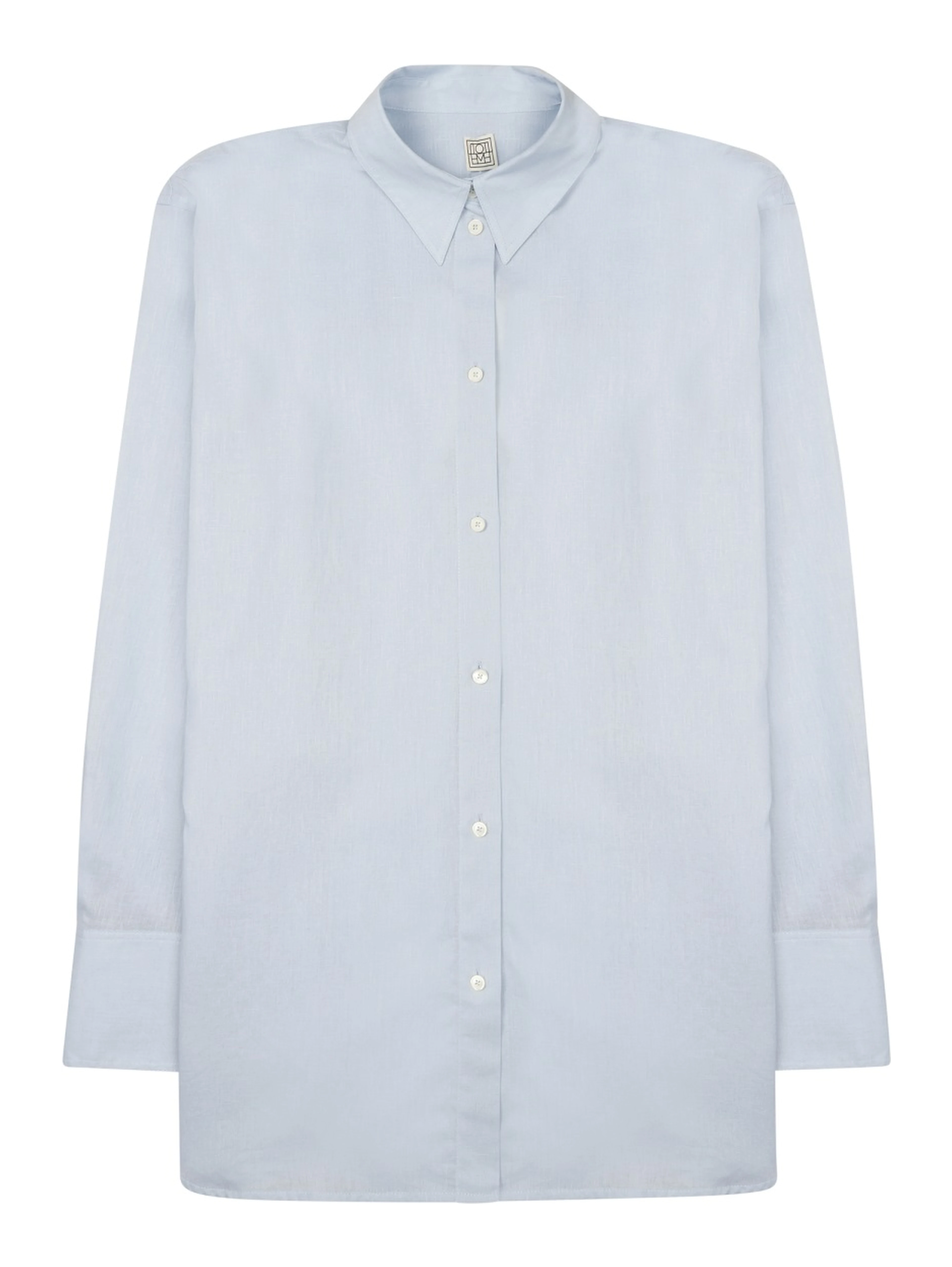 CAMICIA OVERSIZE IN COTONE E LINO