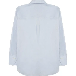 CAMICIA OVERSIZE IN COTONE E LINO