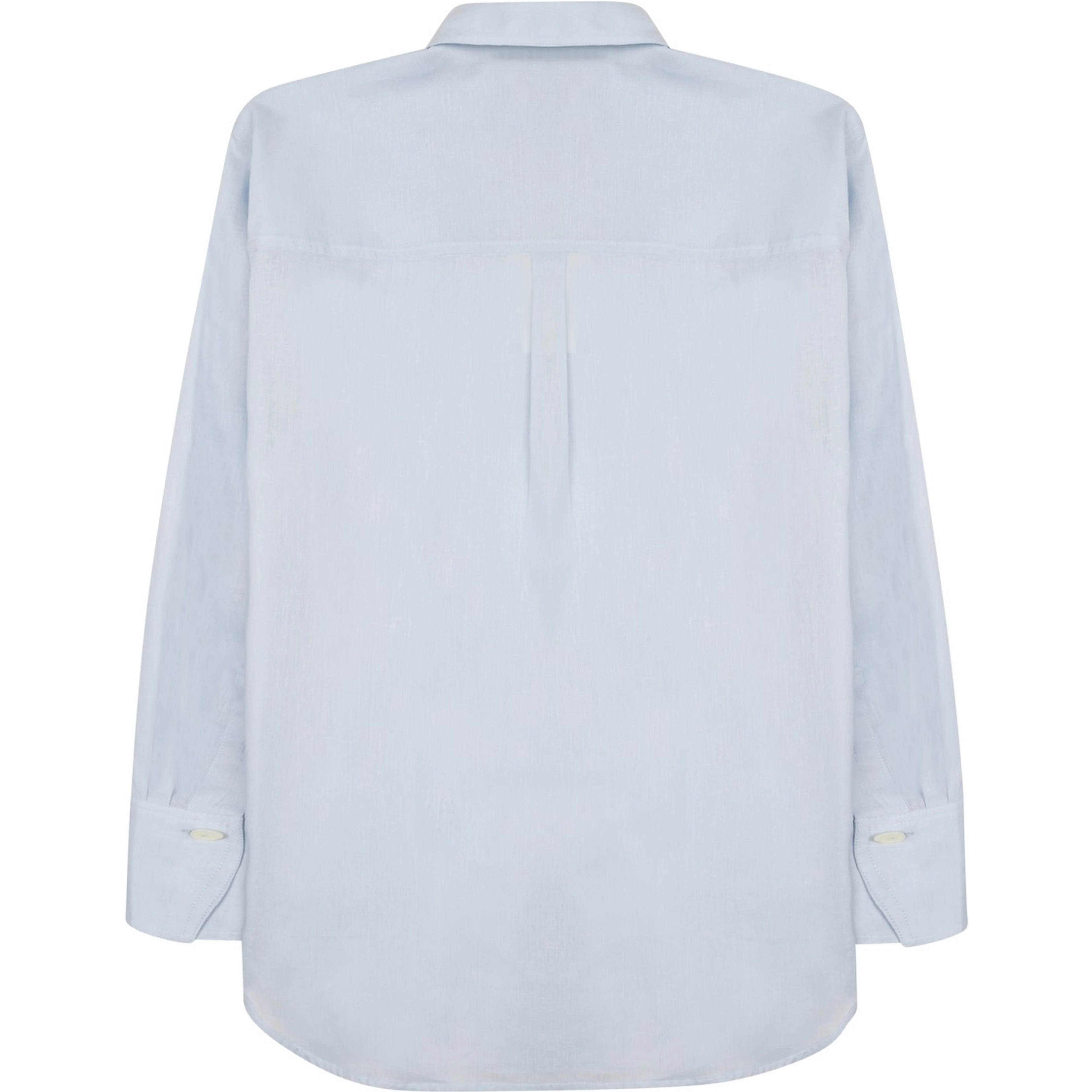 CAMICIA OVERSIZE IN COTONE E LINO