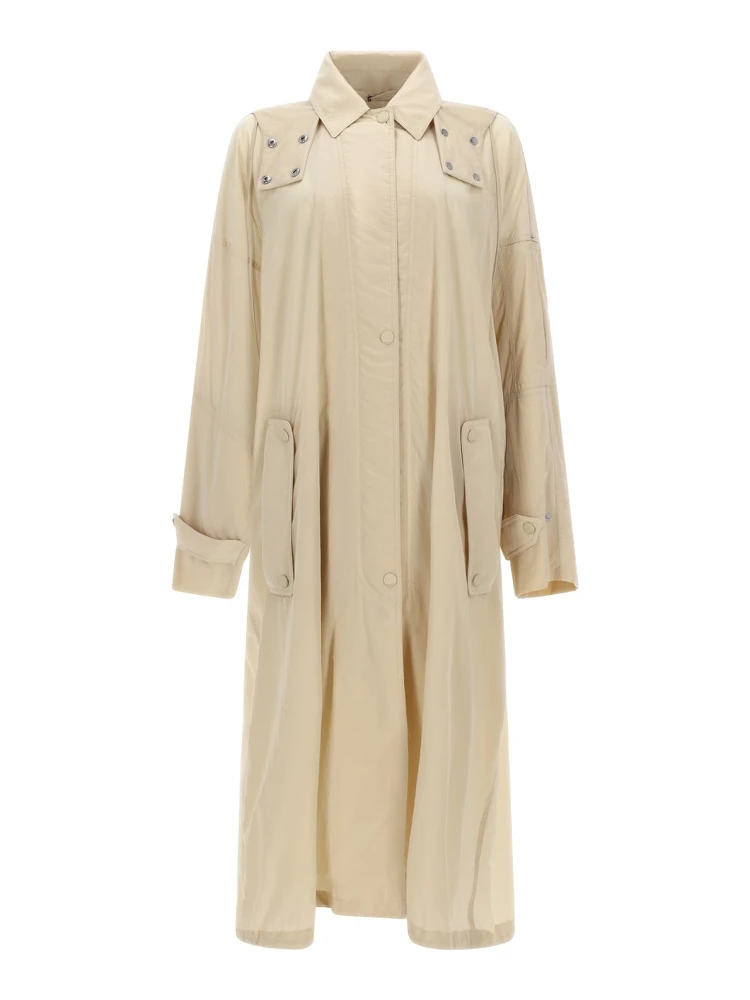 LONG RAINCOAT WITH HOOD