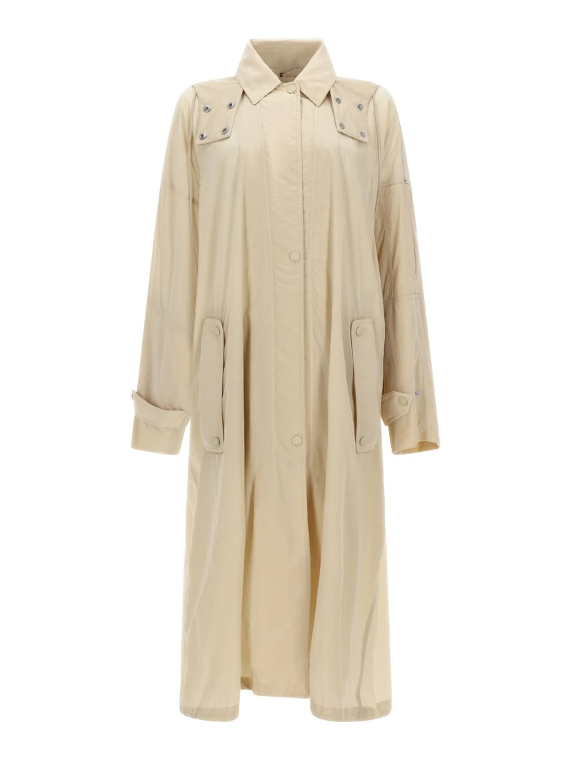 LONG RAINCOAT WITH HOOD