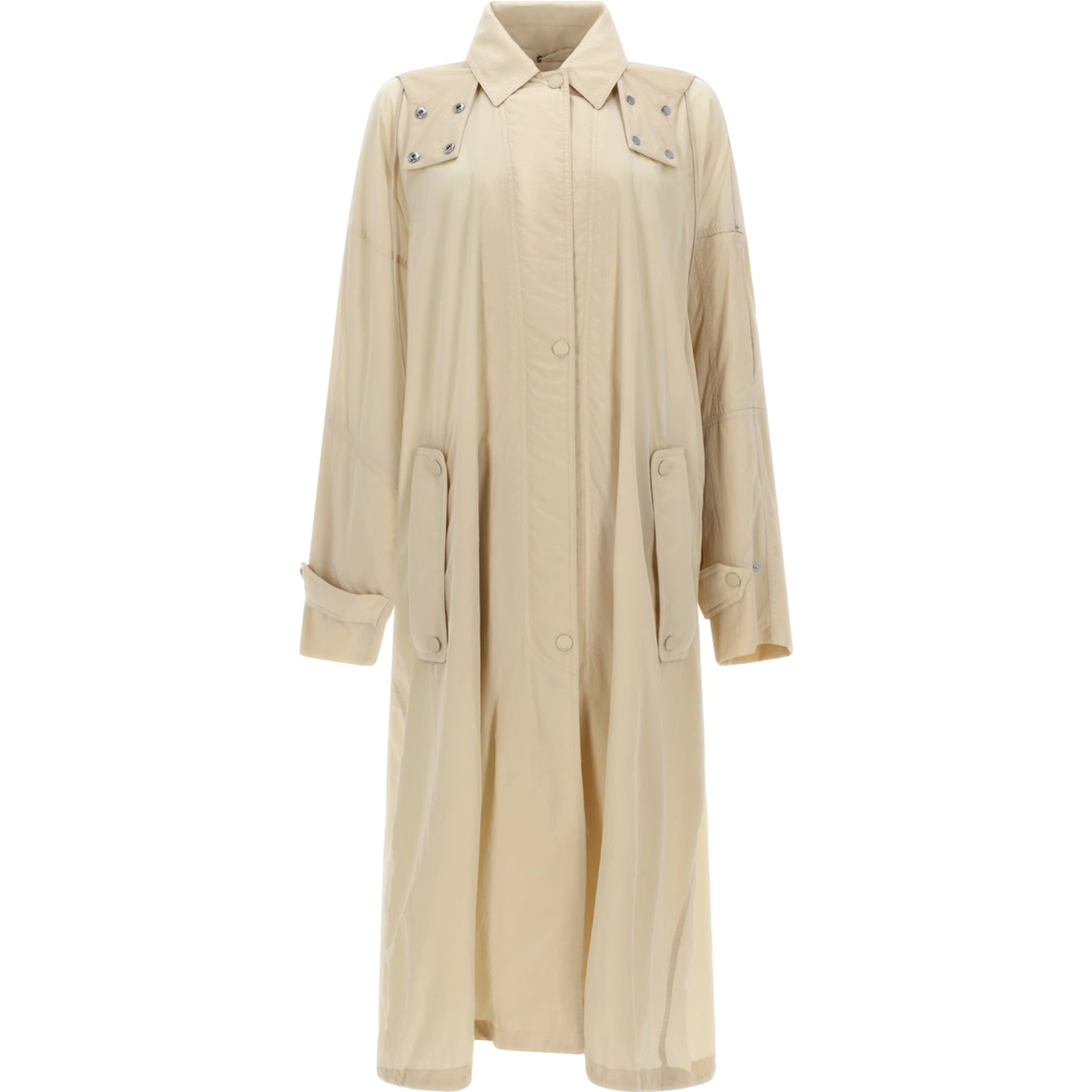 LONG RAINCOAT WITH HOOD