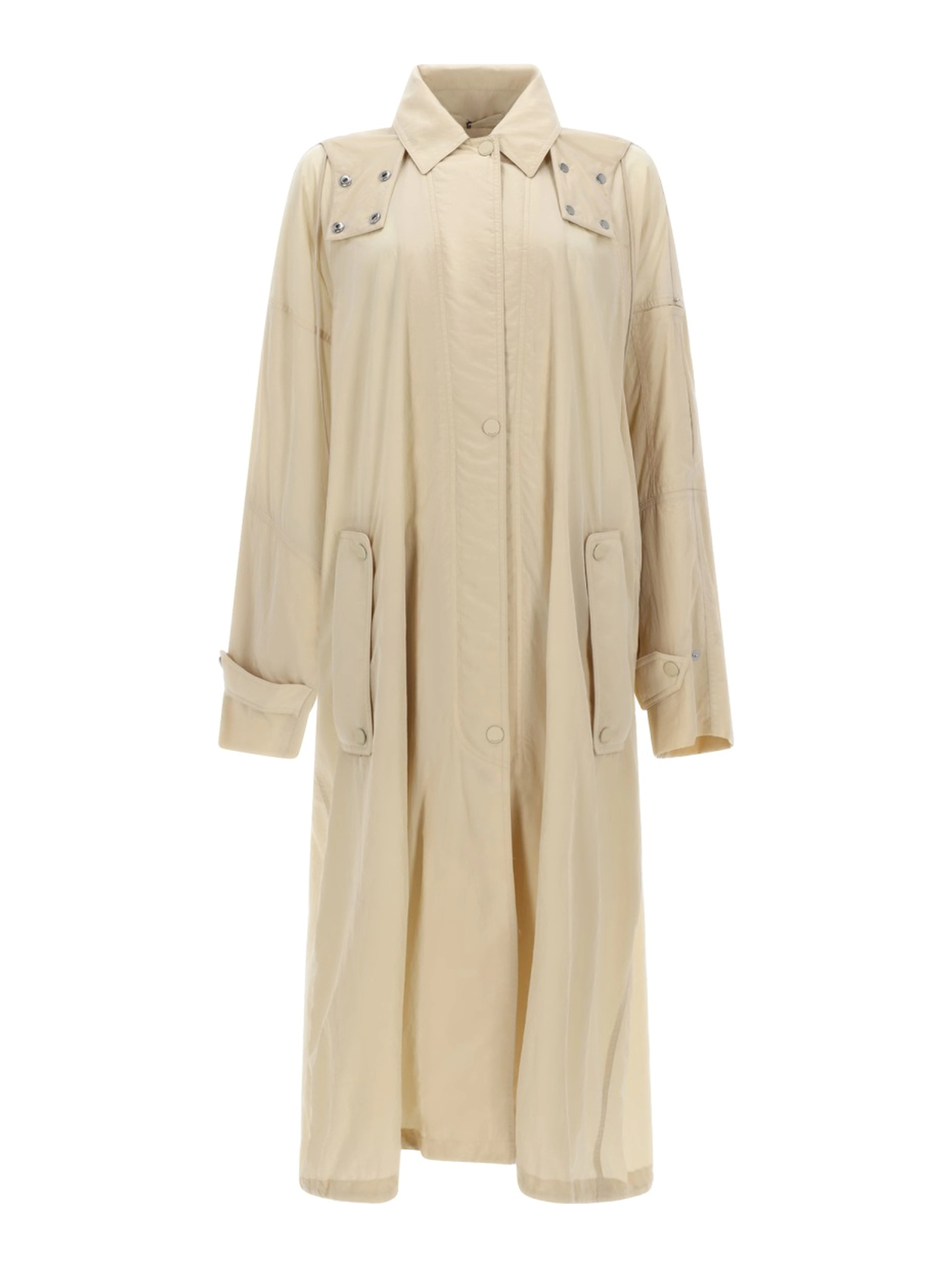 LONG RAINCOAT WITH HOOD