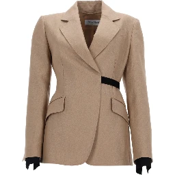 LINEN "SLING" DOUBLE-BREASTED BLAZER