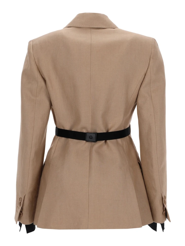 LINEN "SLING" DOUBLE-BREASTED BLAZER alternative