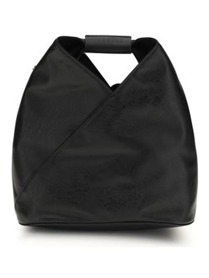 Black Polyethylene Shoulder Bag