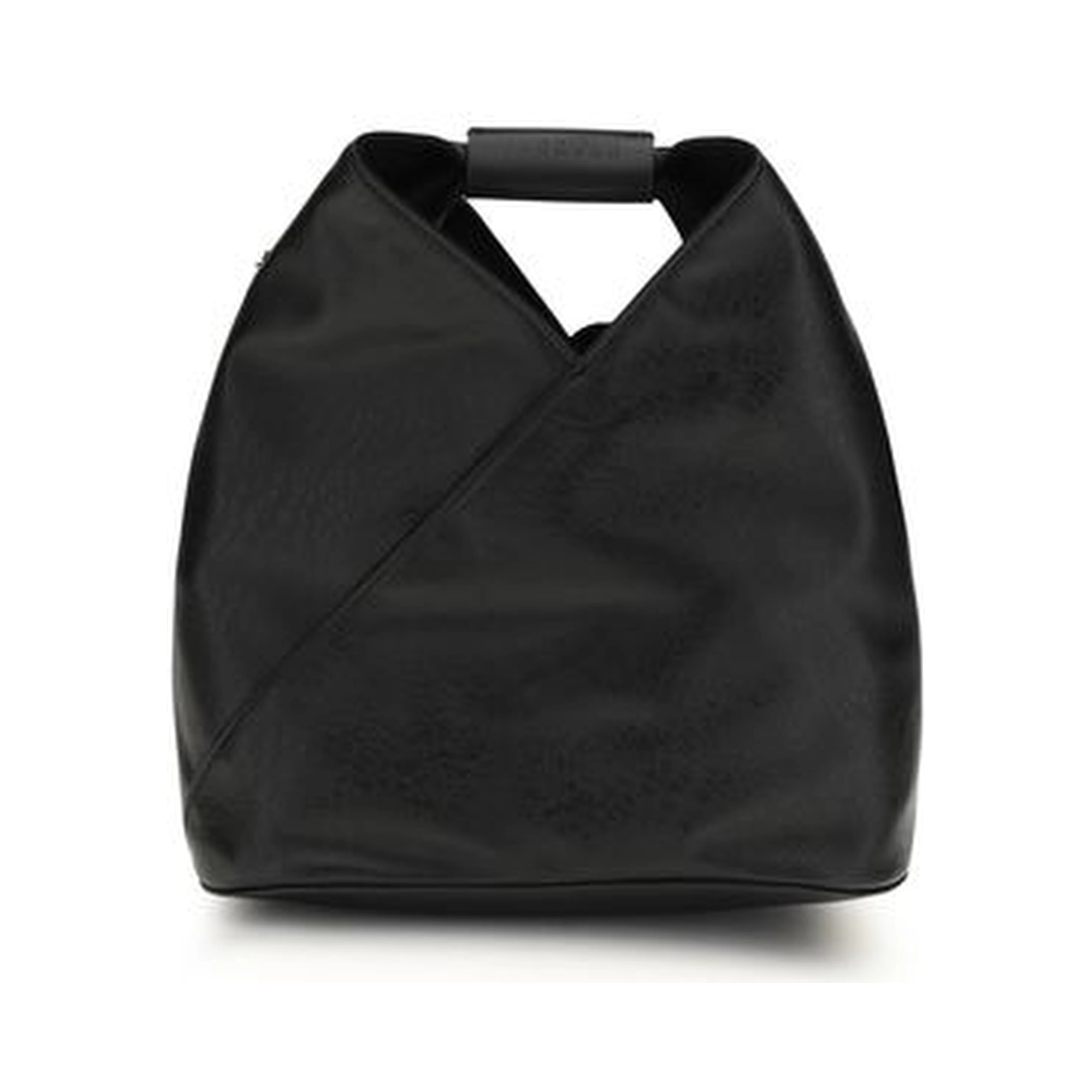 Black Polyethylene Shoulder Bag