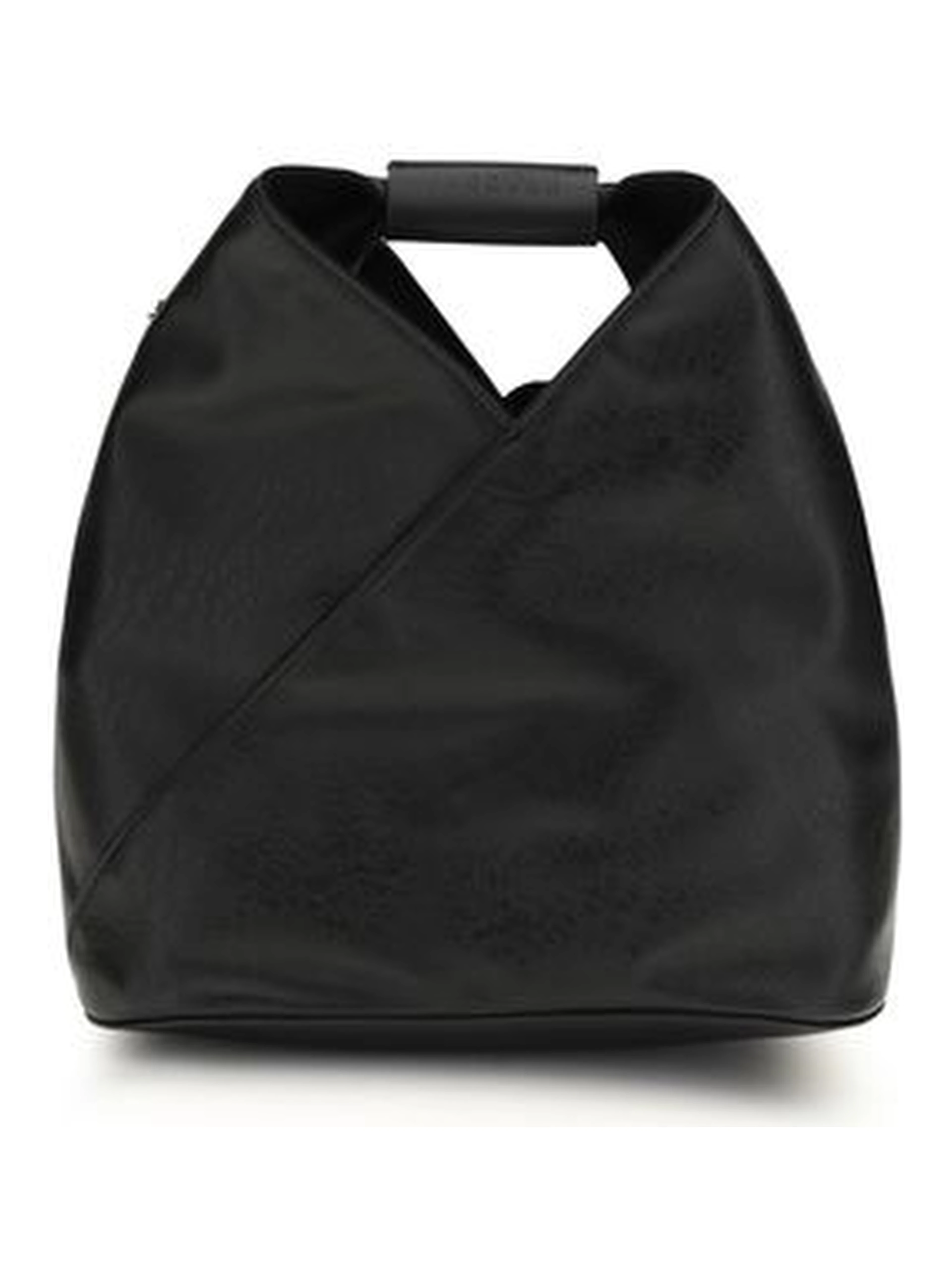 Black Polyethylene Shoulder Bag