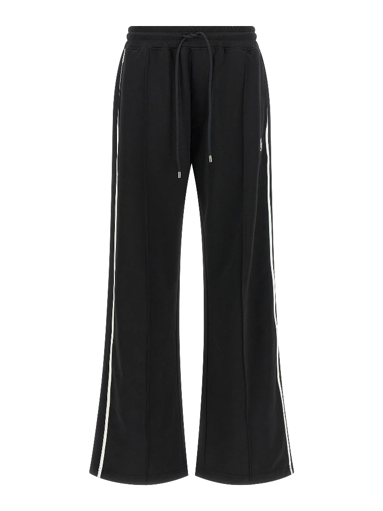 Black Polyester Joggers (Workout Pants)