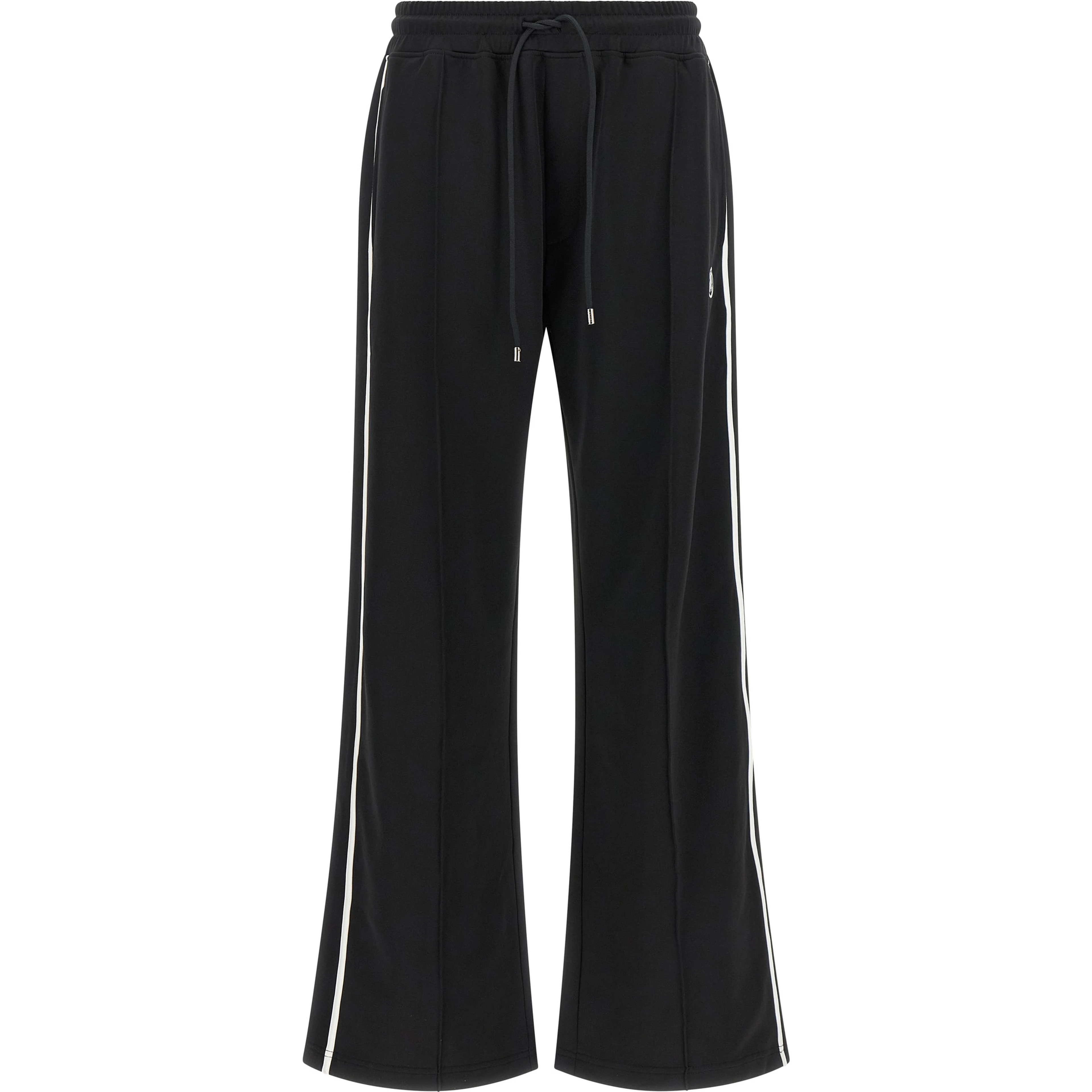 Black Polyester Joggers (Workout Pants)