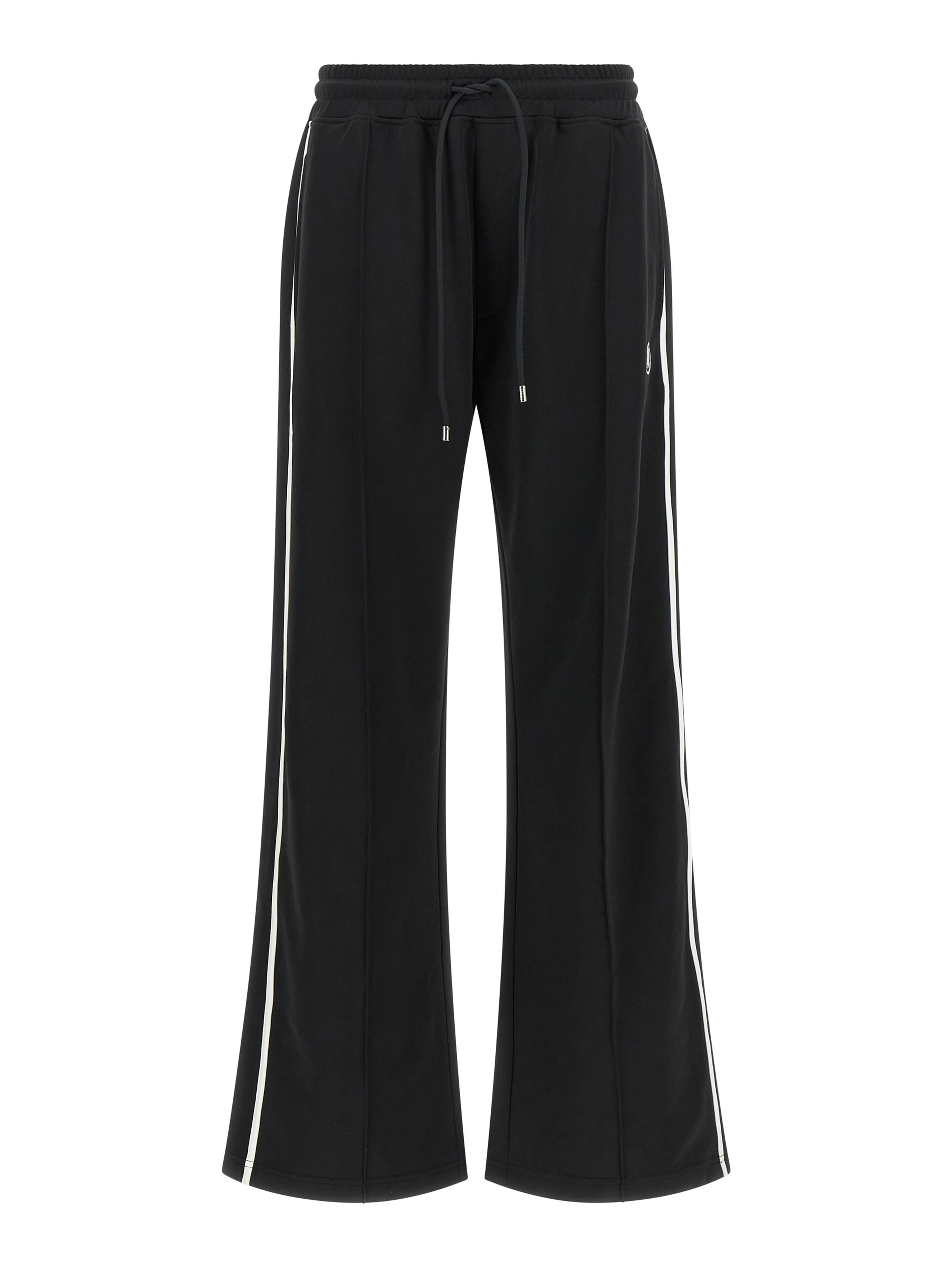 Black Polyester Joggers (Workout Pants)