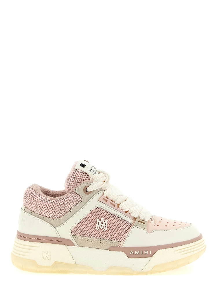 Multicolor Calfskin Chunky Sneakers