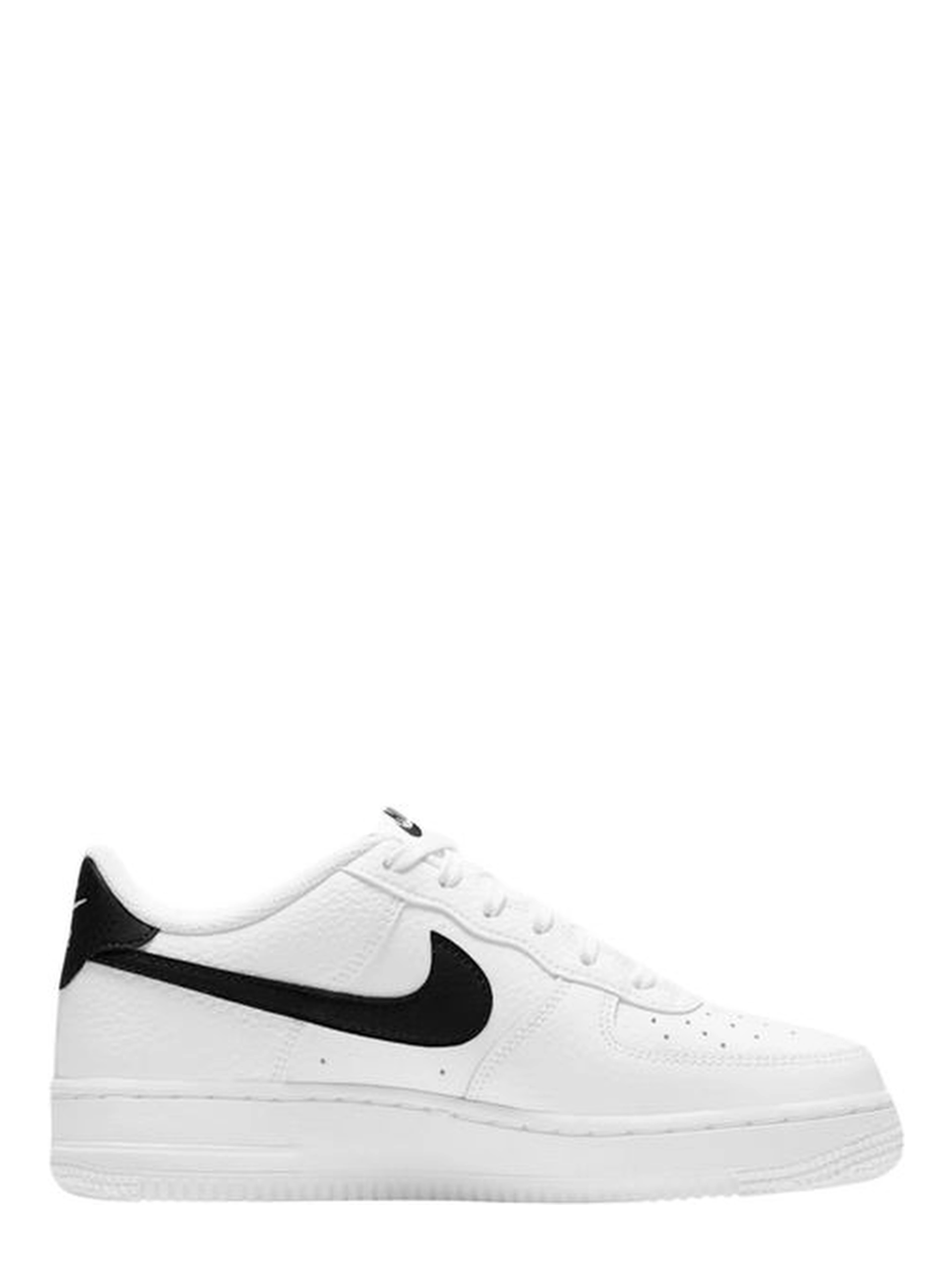 White Leather Low Top Sneakers