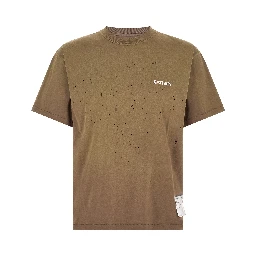 Brown Cotton T-Shirt