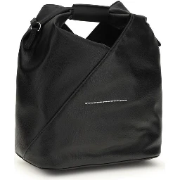Black Polyethylene Shoulder Bag