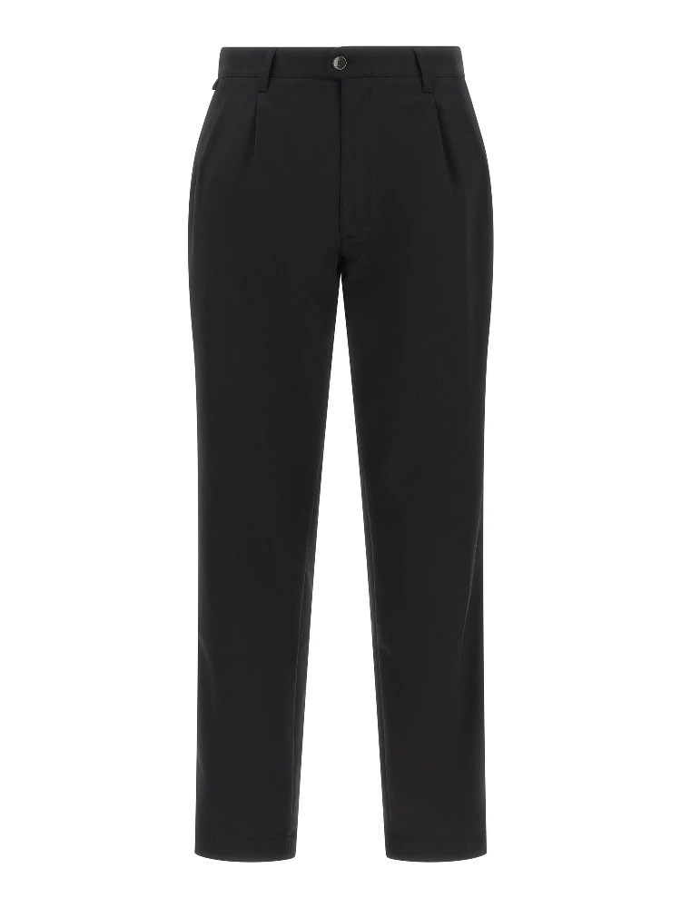 Black Polyester Dress Pants