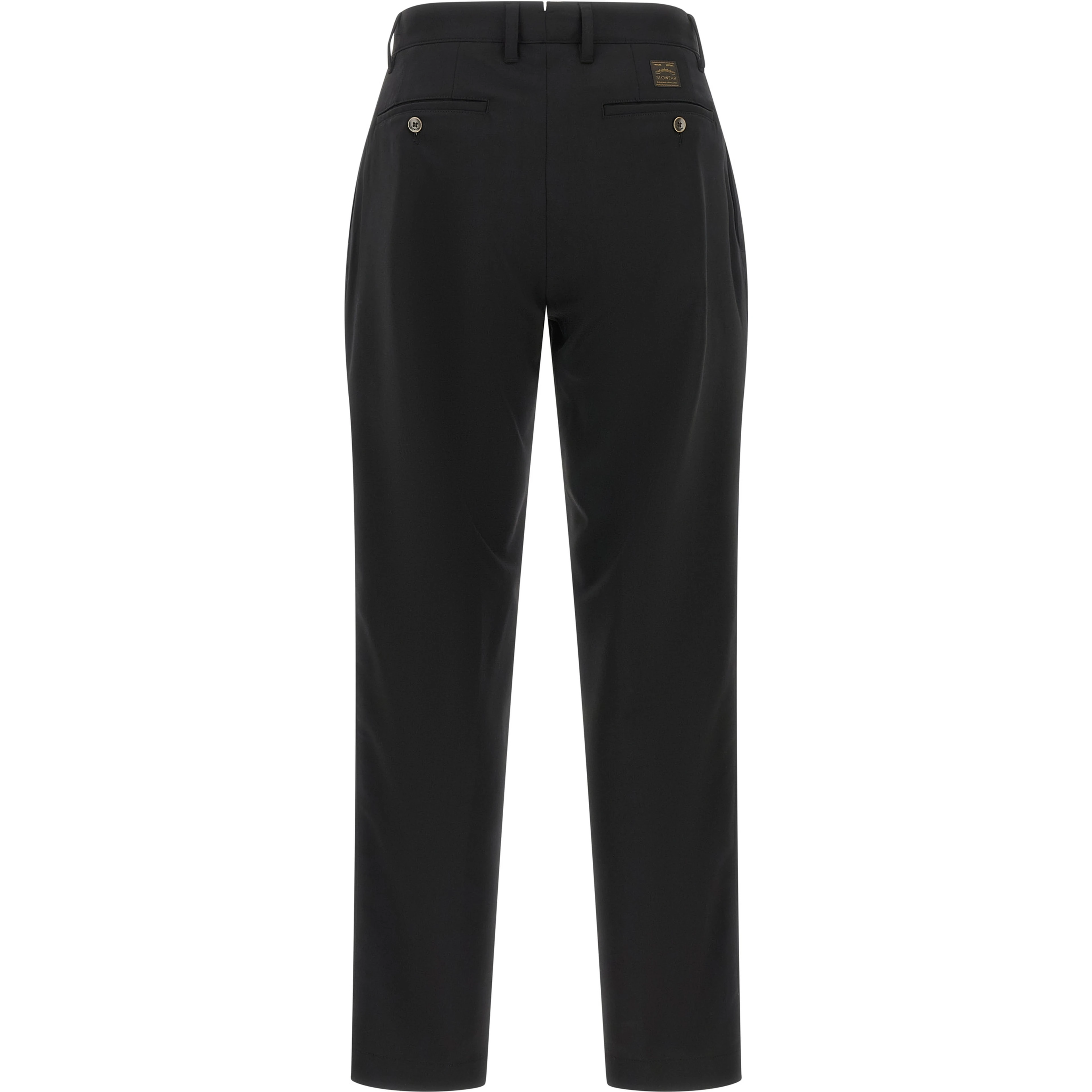 Black Polyester Dress Pants