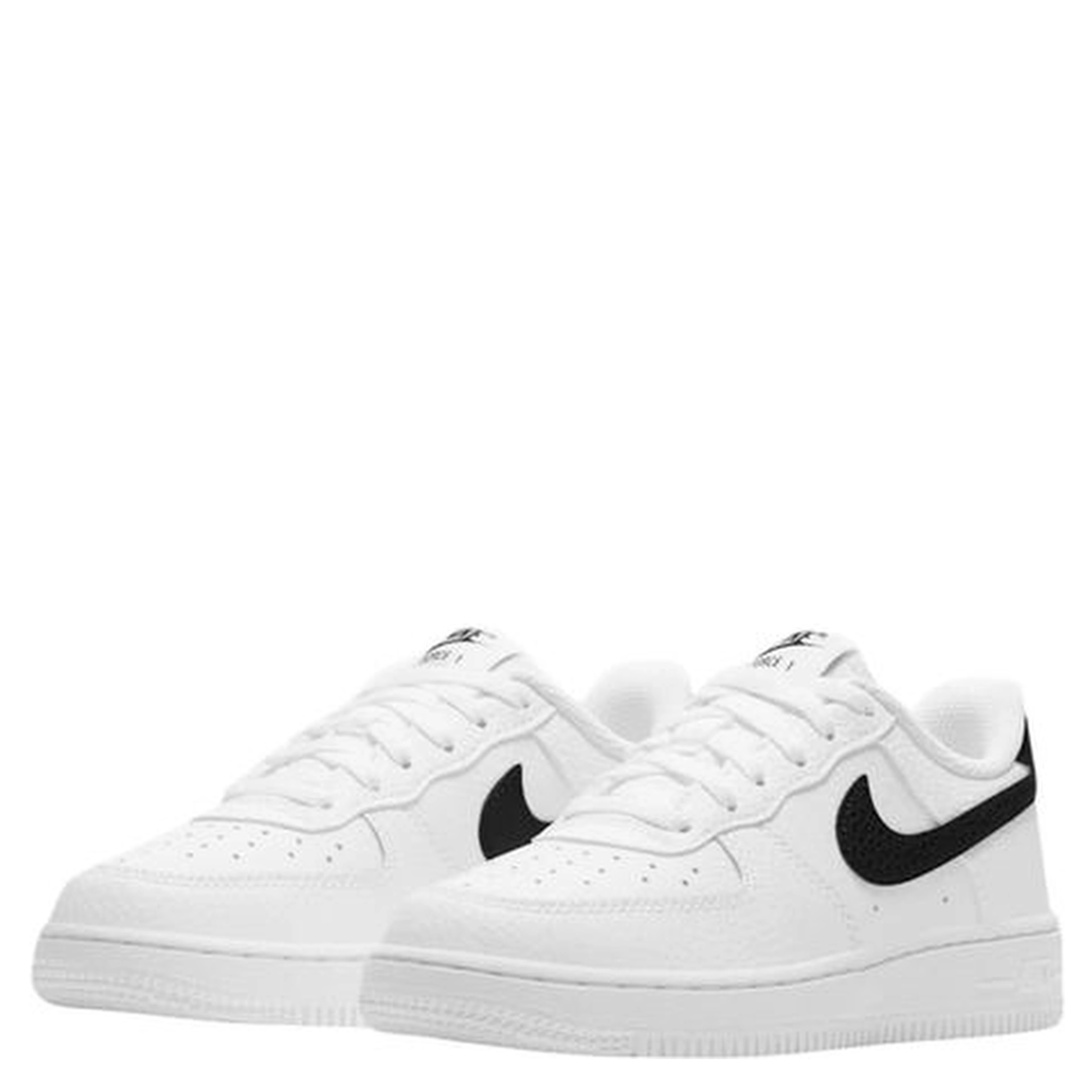 White Leather Low Top Sneakers