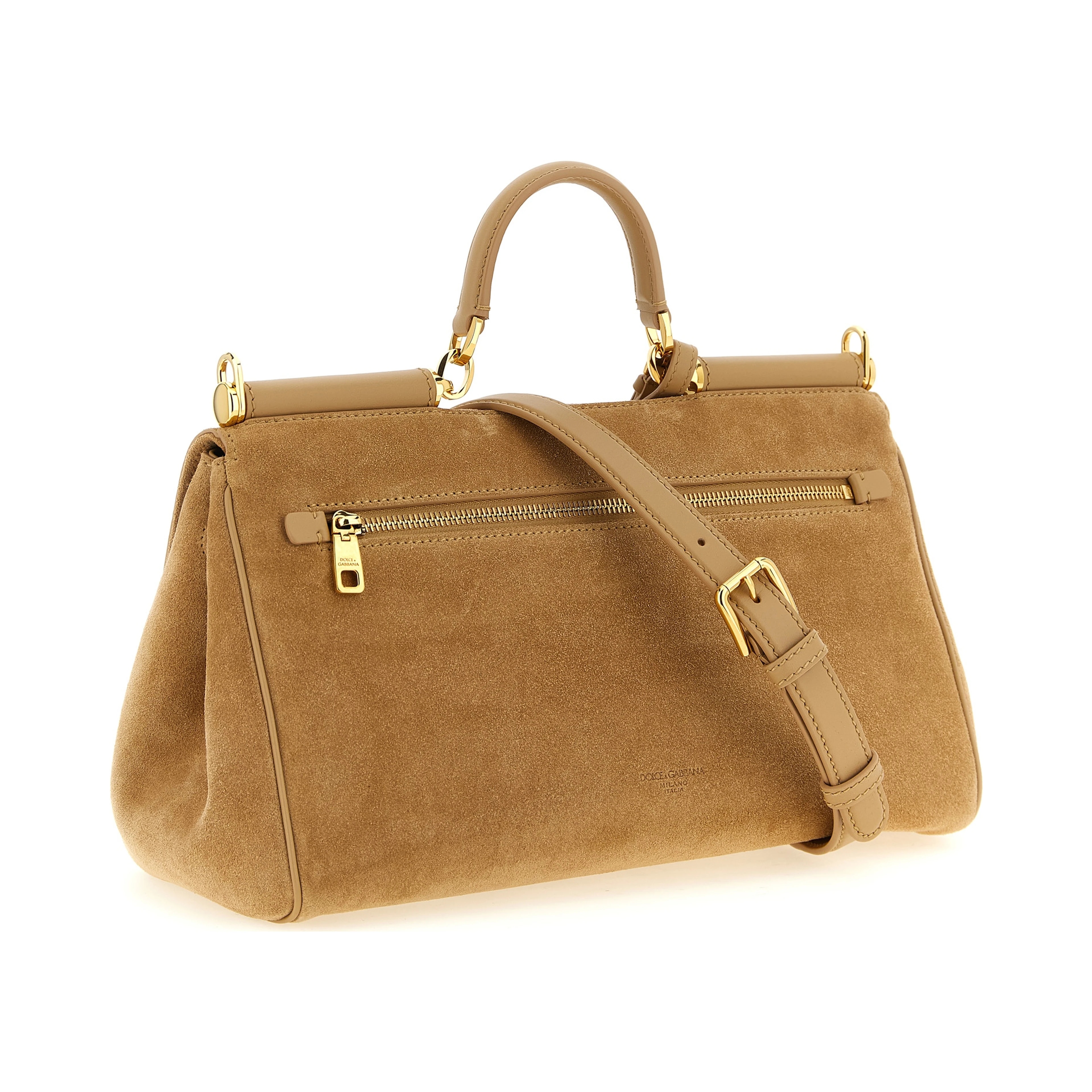 Beige Calfskin Handbag