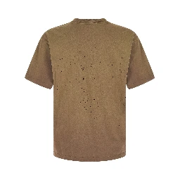 Brown Cotton T-Shirt