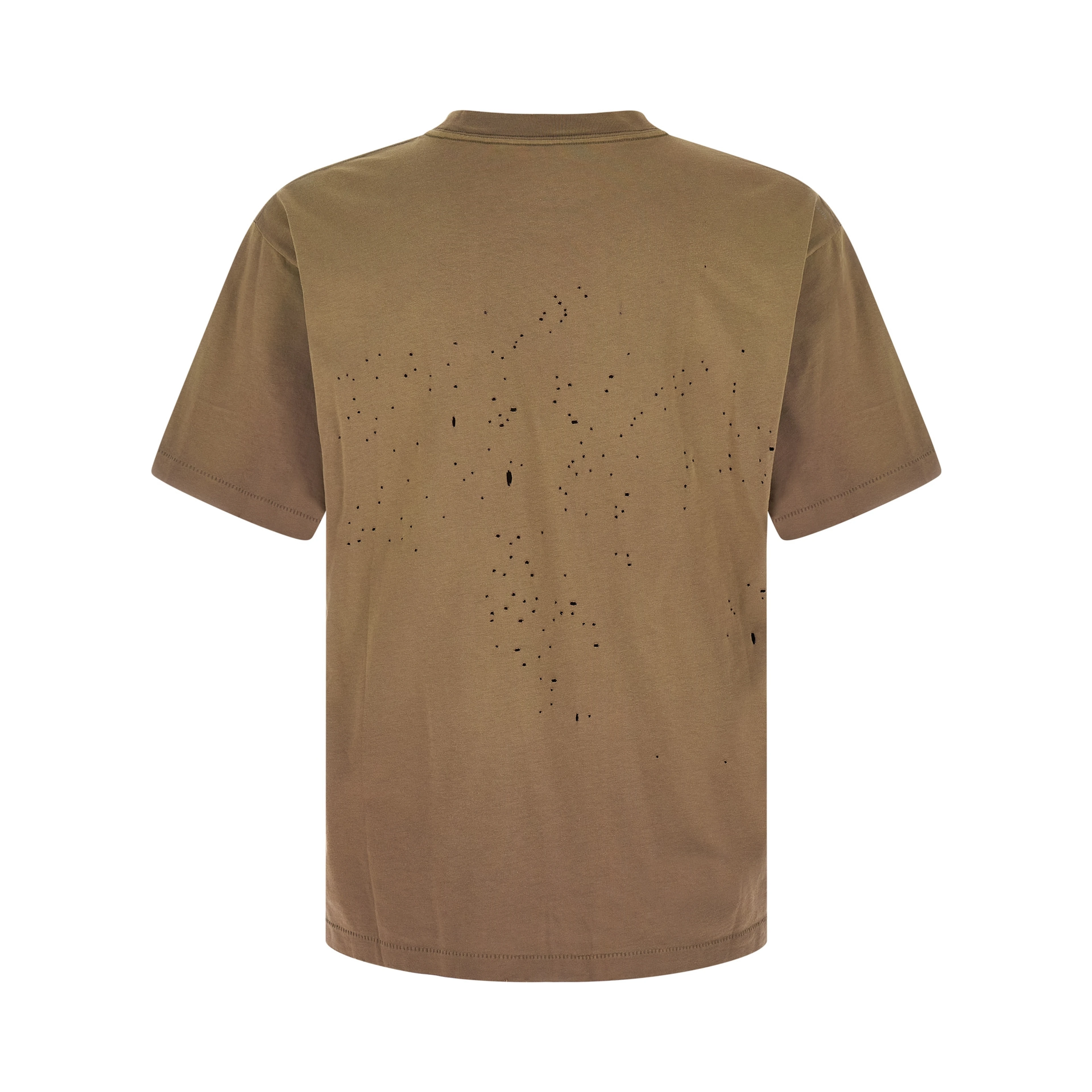 Brown Cotton T-Shirt