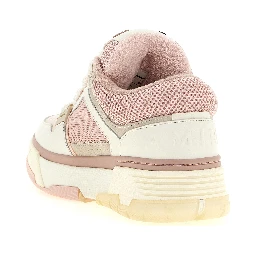 Multicolor Calfskin Chunky Sneakers