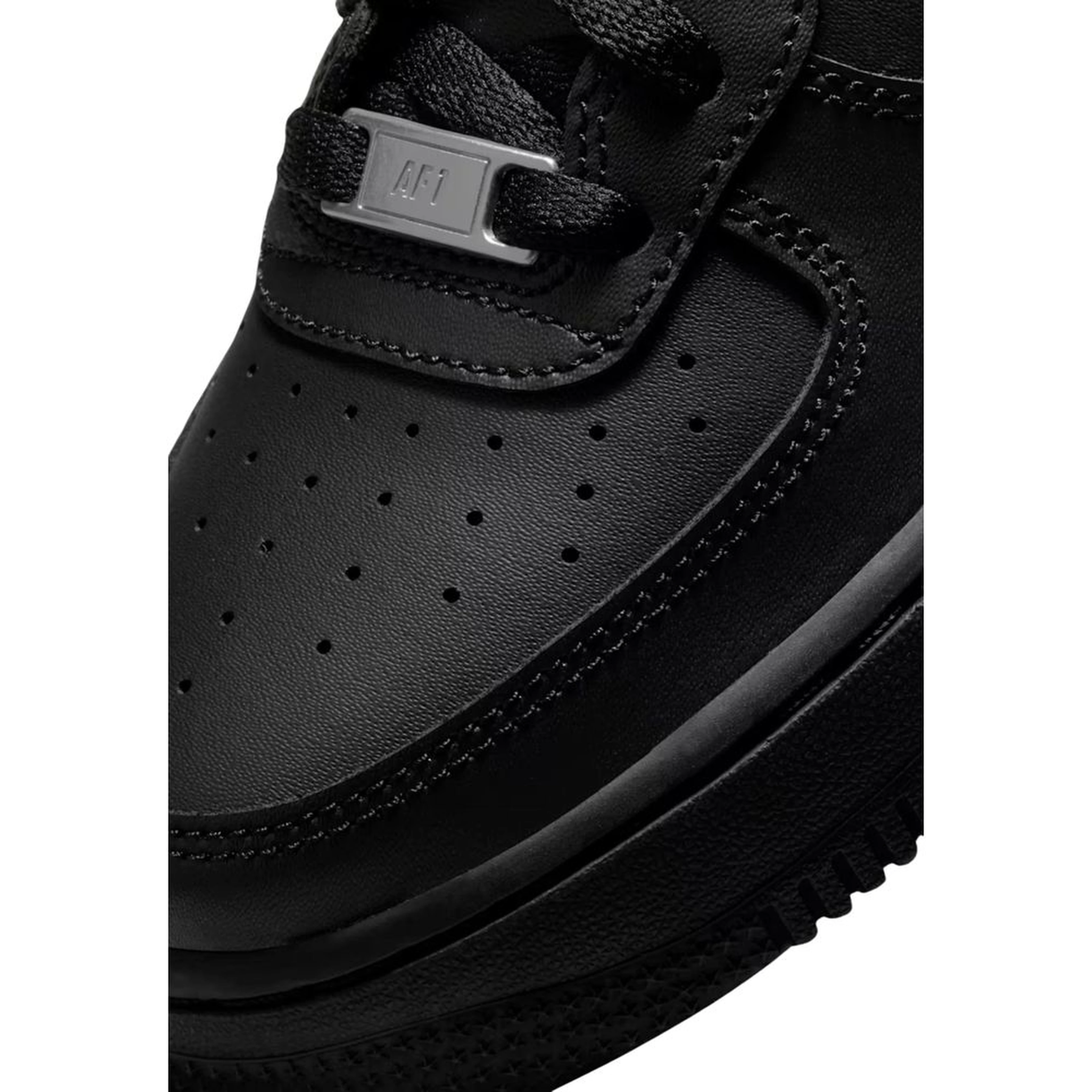 Black Leather Low Top Sneakers