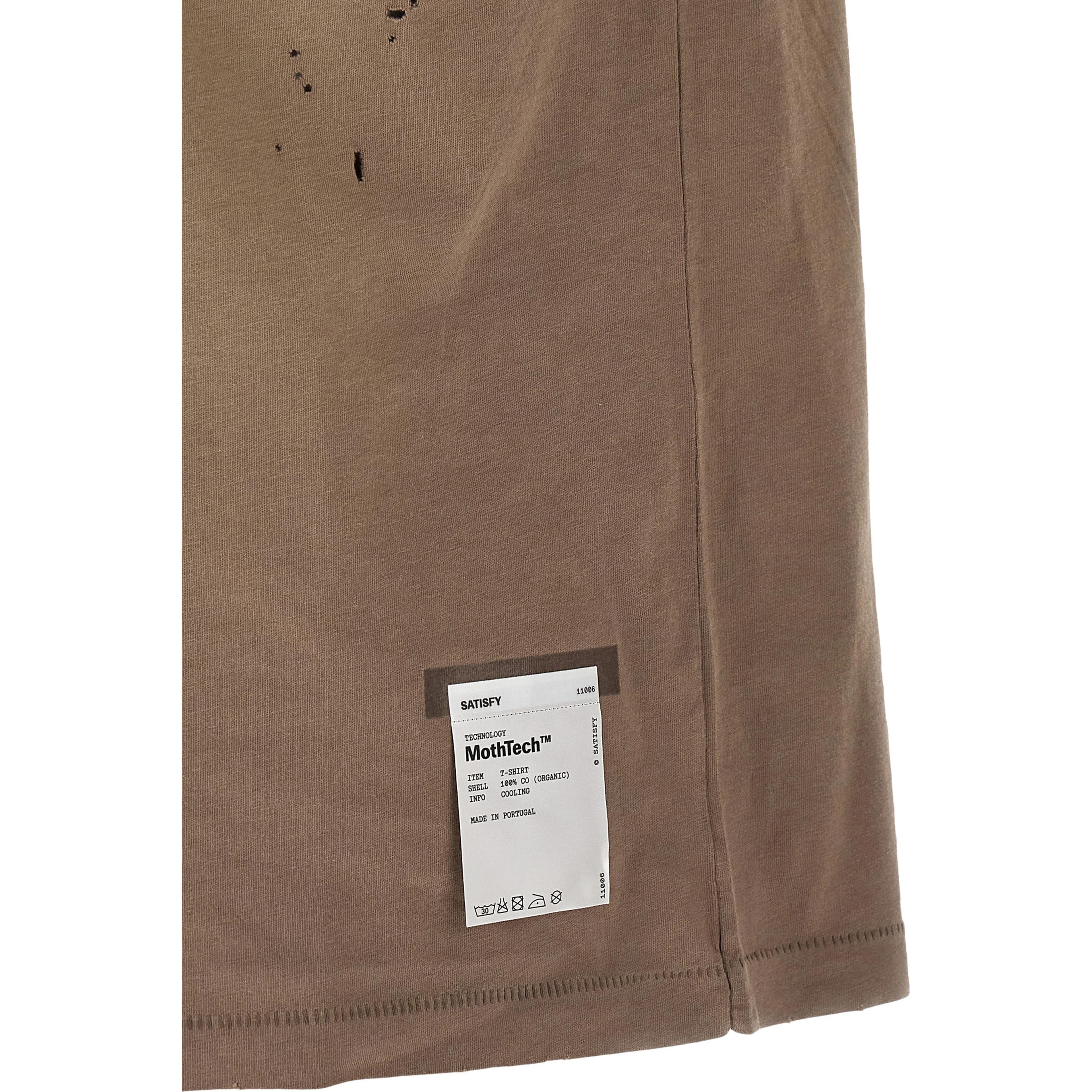 Brown Cotton T-Shirt