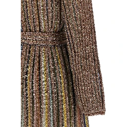 Multicolor Viscose Short Dress