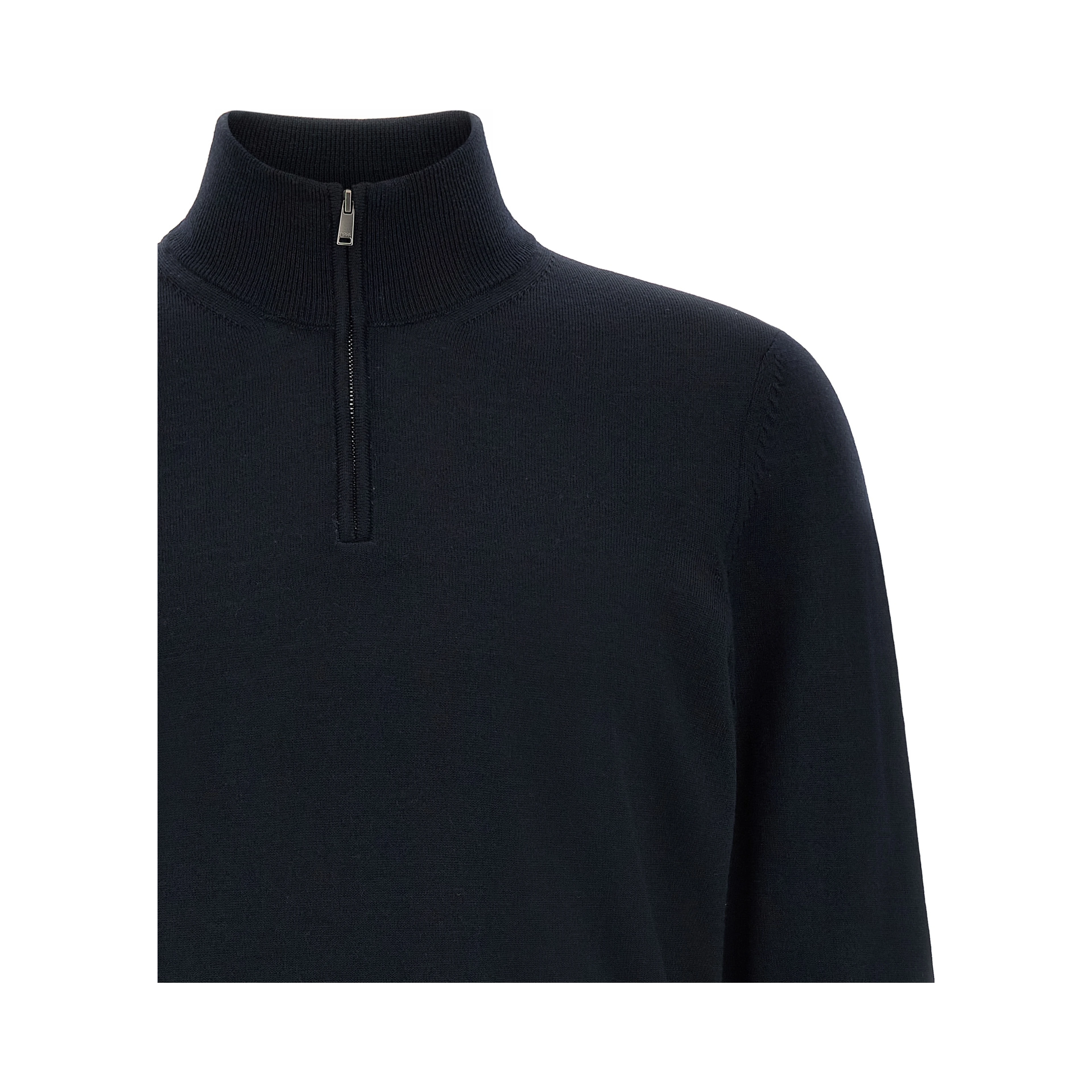 Blue Virgin Wool Cardigan