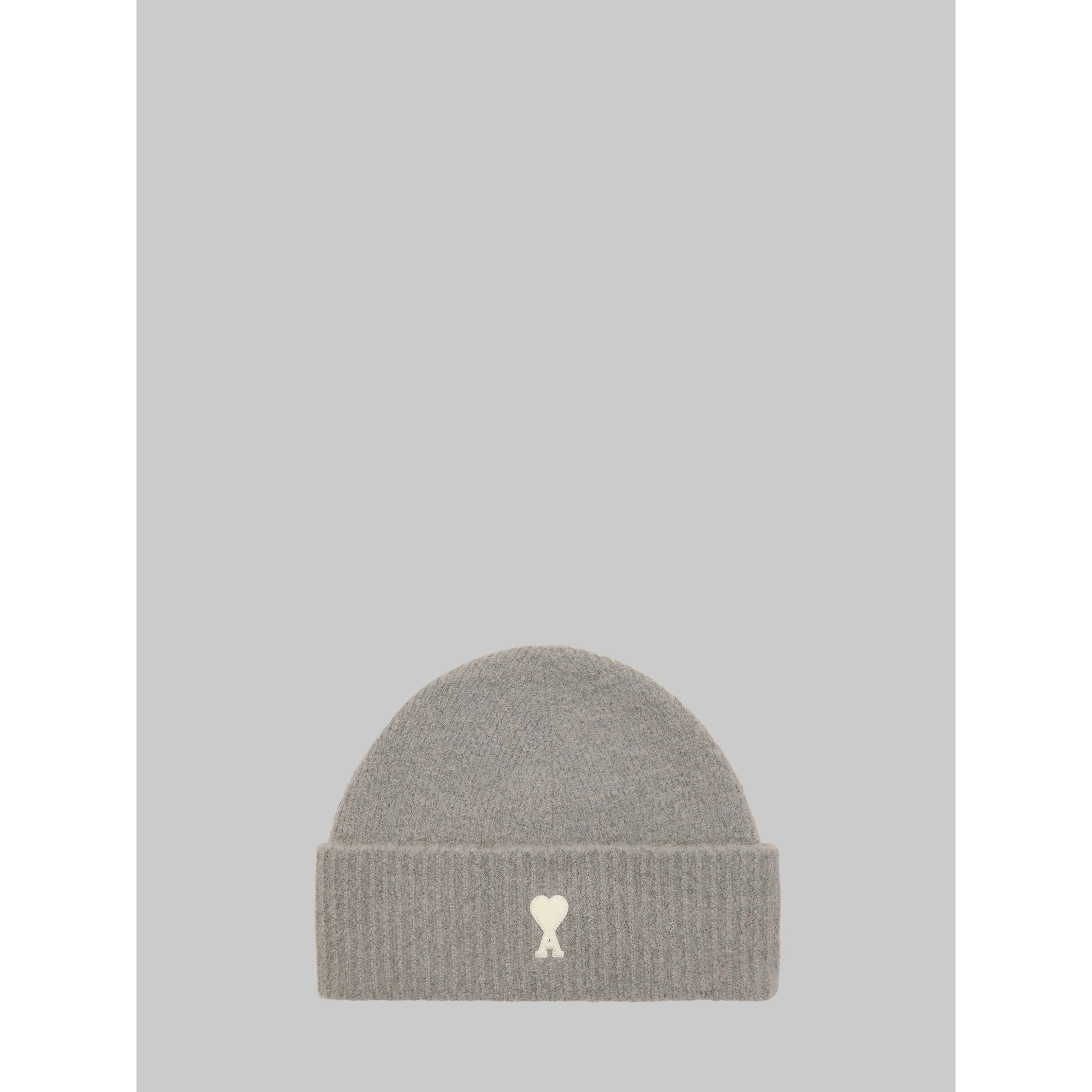 Grey alpaca Ami de Coeur beanie