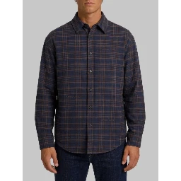 Off-White Check padded overshirt