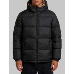 Reversible Snowdonia Check down jacket