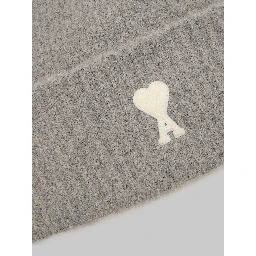 Grey alpaca Ami de Coeur beanie