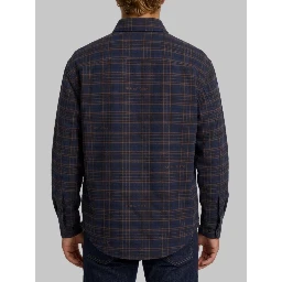 Off-White Check padded overshirt