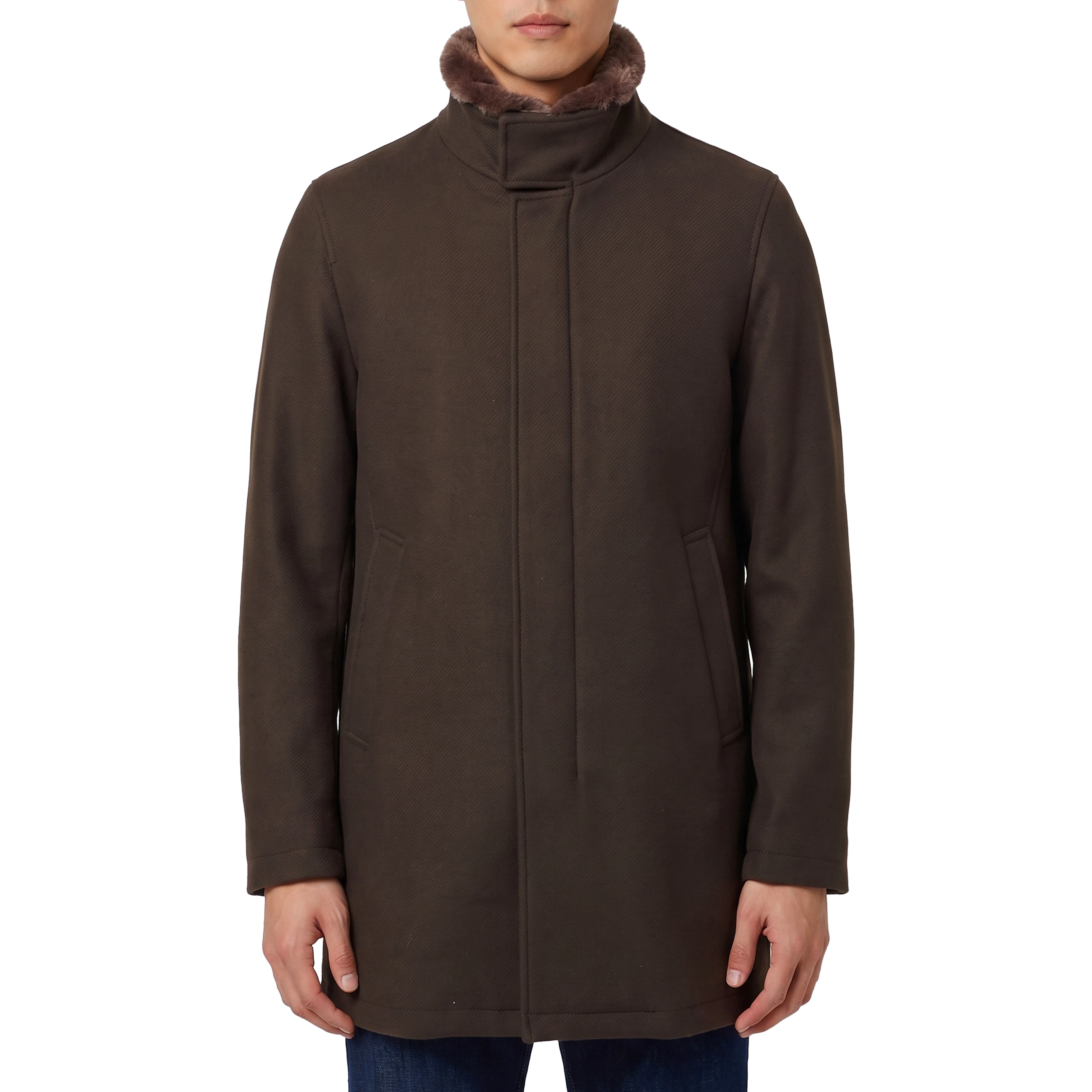 Brown short coat