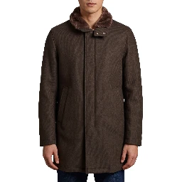 Brown short coat