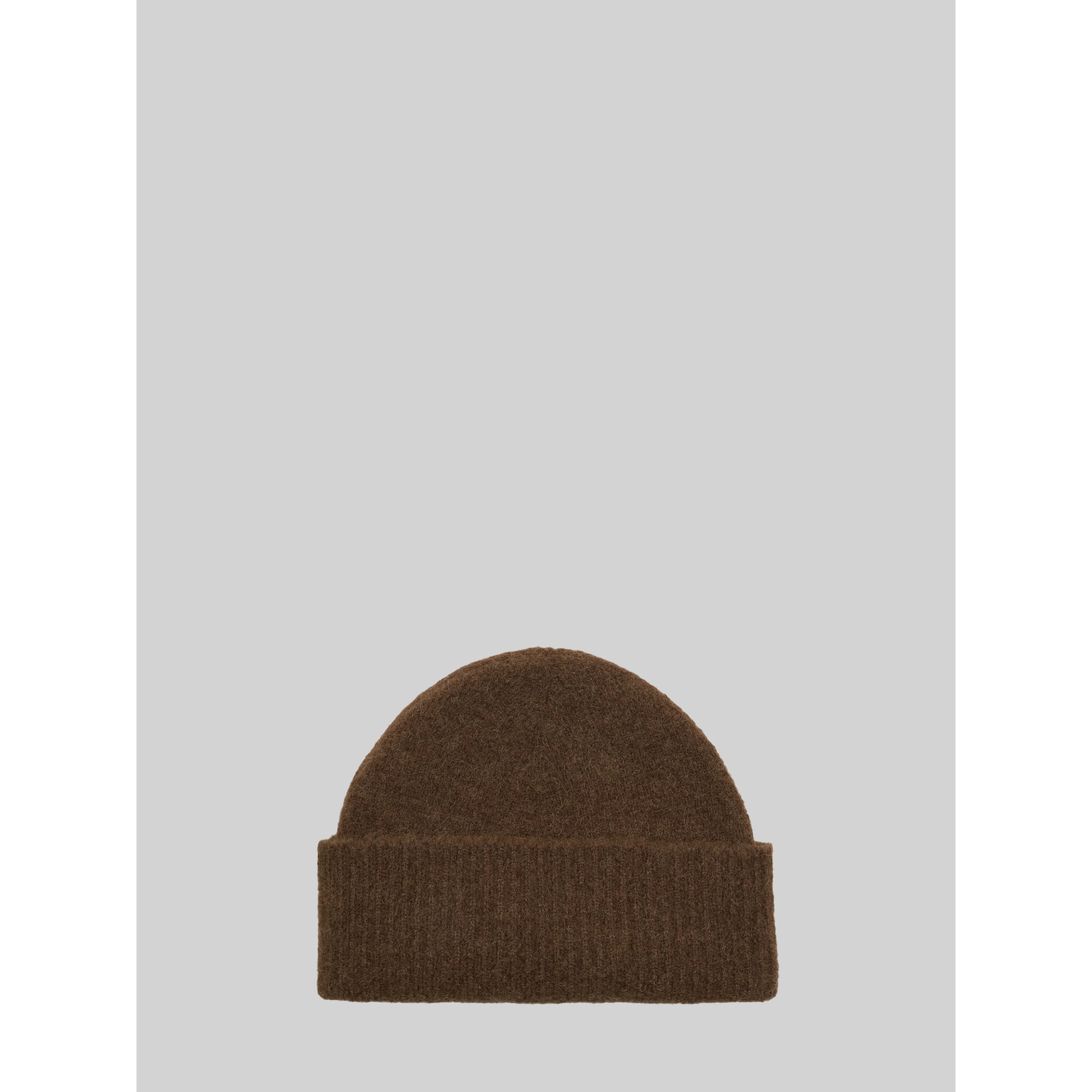 Brown alpaca Ami de Coeur beanie