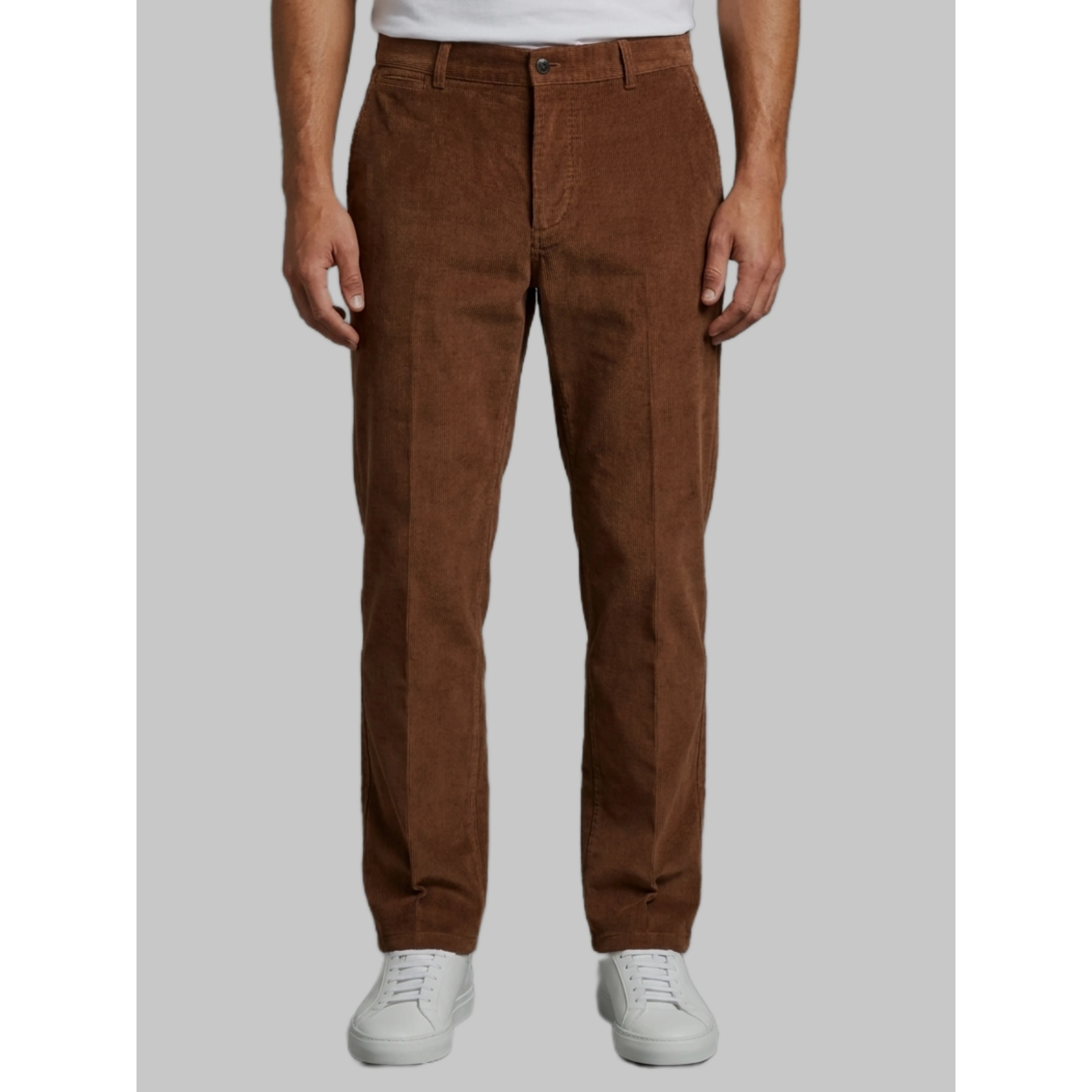 Parisian fit corduroy trousers