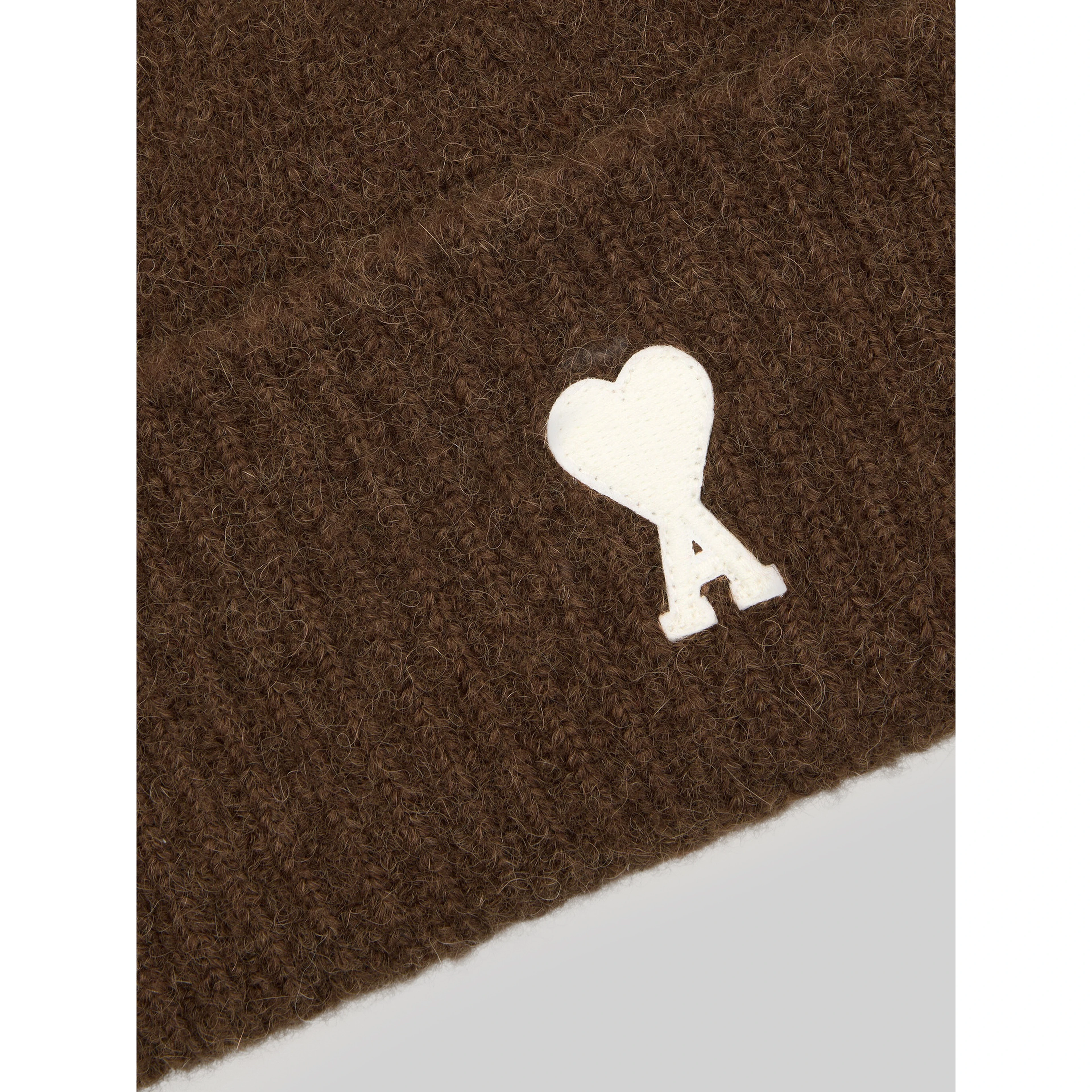 Brown alpaca Ami de Coeur beanie