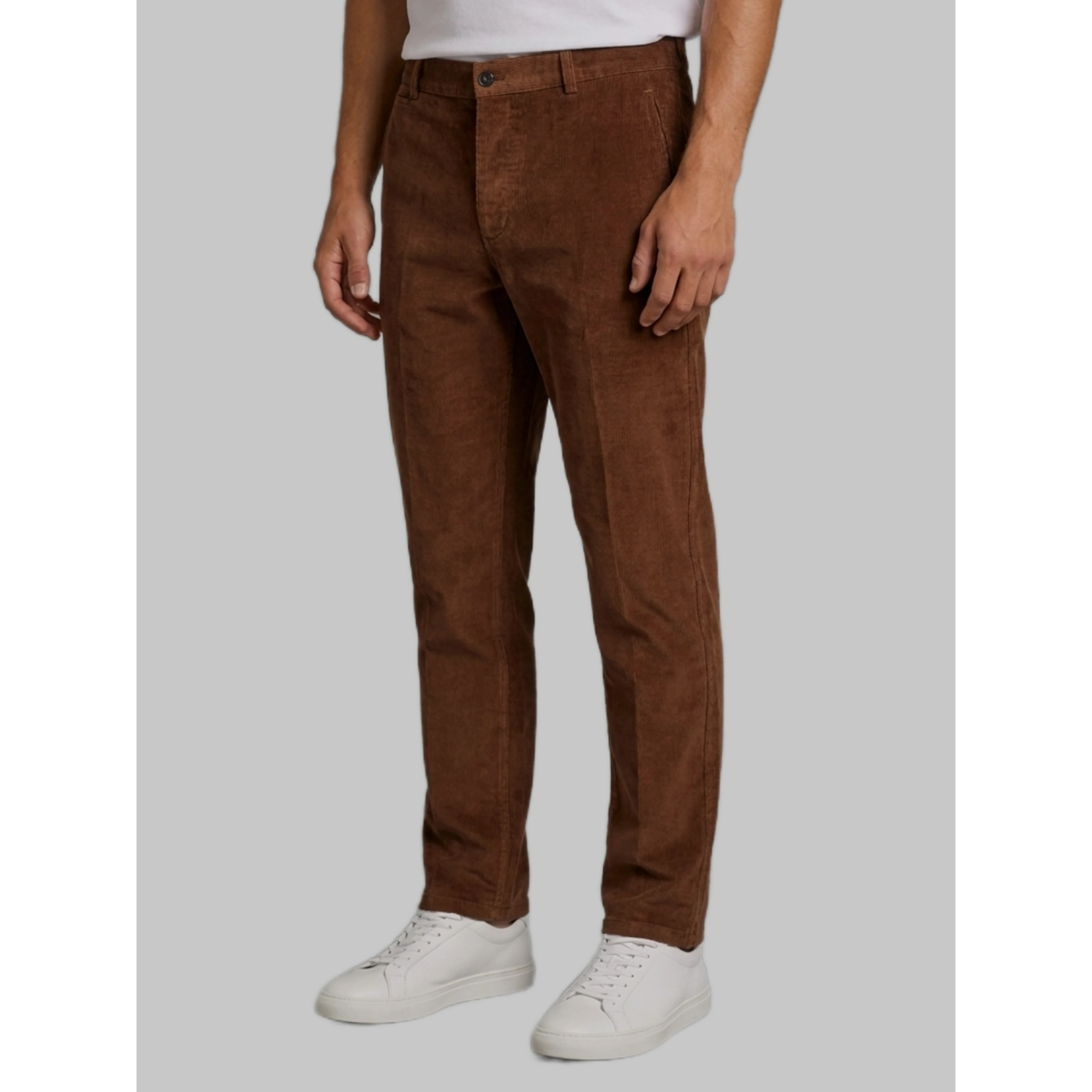 Parisian fit corduroy trousers