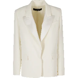 BLAZER MONOPETTO CADY REVER DI RASO SMOKING