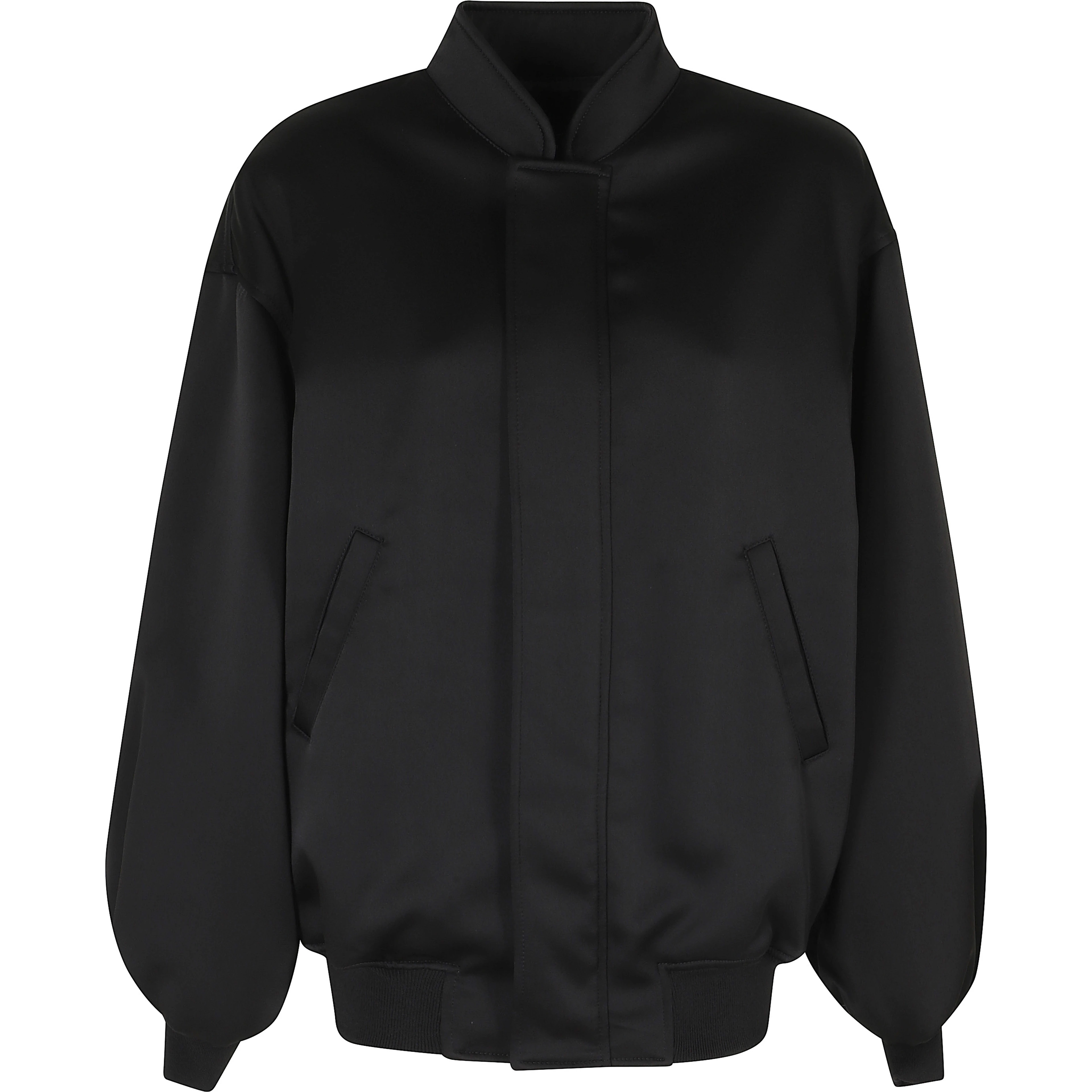BOMBER IN RASO UNITO