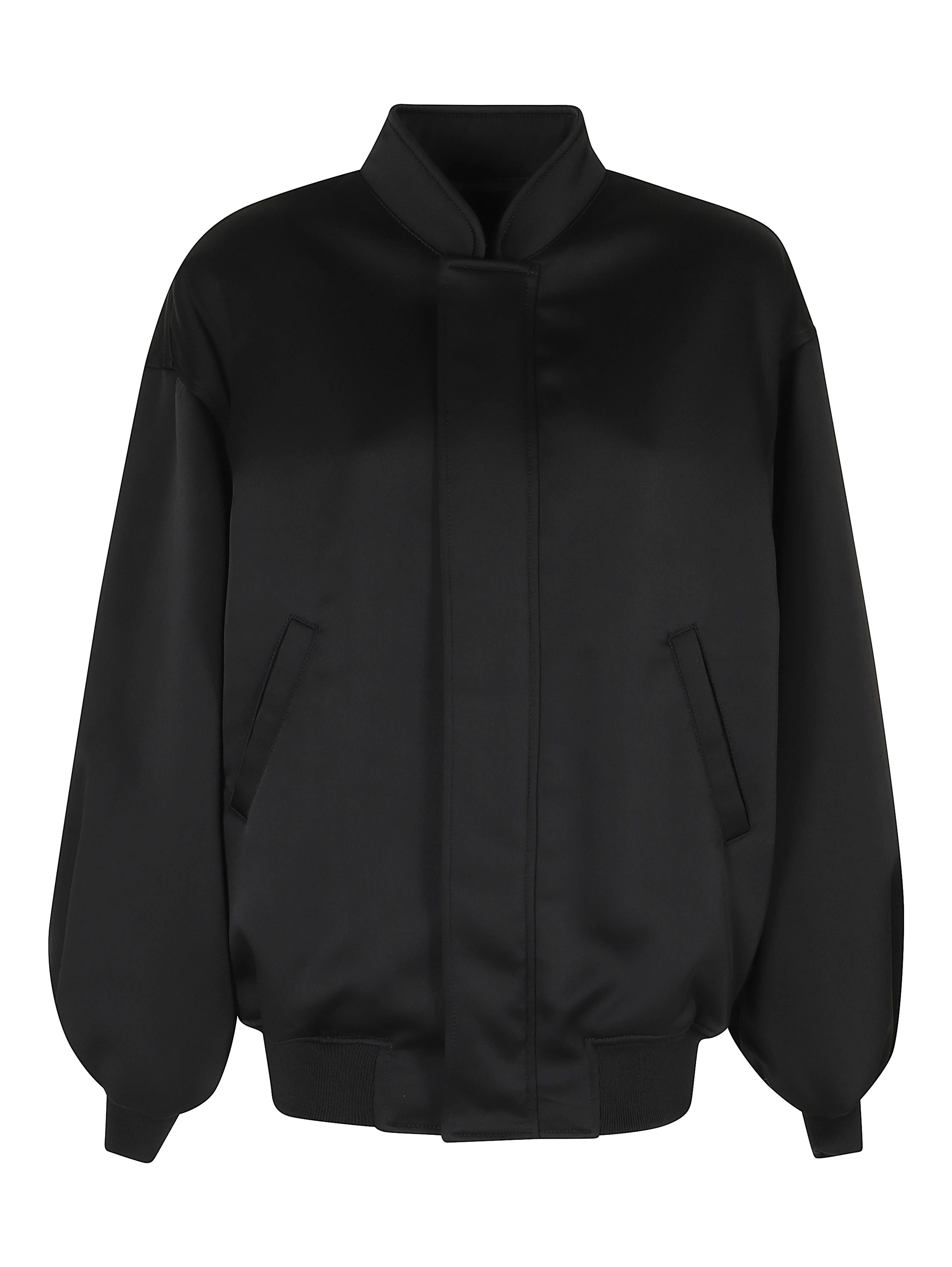 BOMBER IN RASO UNITO