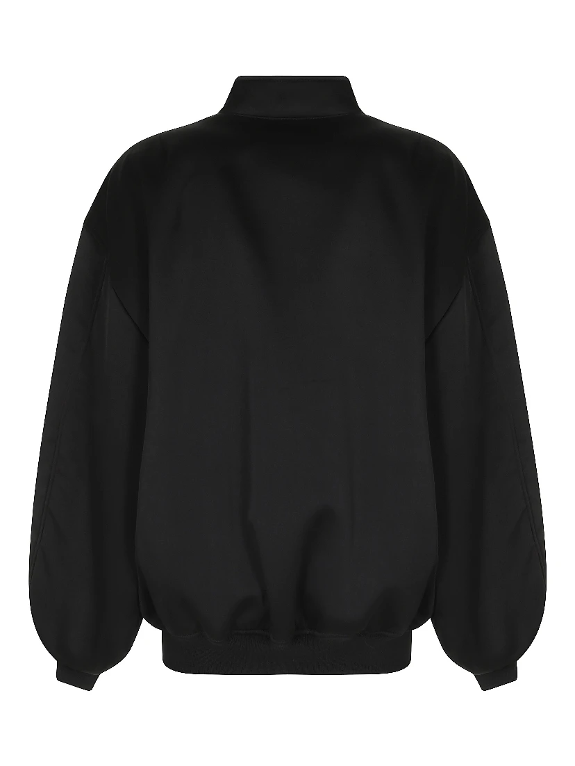 BOMBER IN RASO UNITO