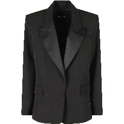 BLAZER MONOPETTO CADY REVER DI RASO SMOKING