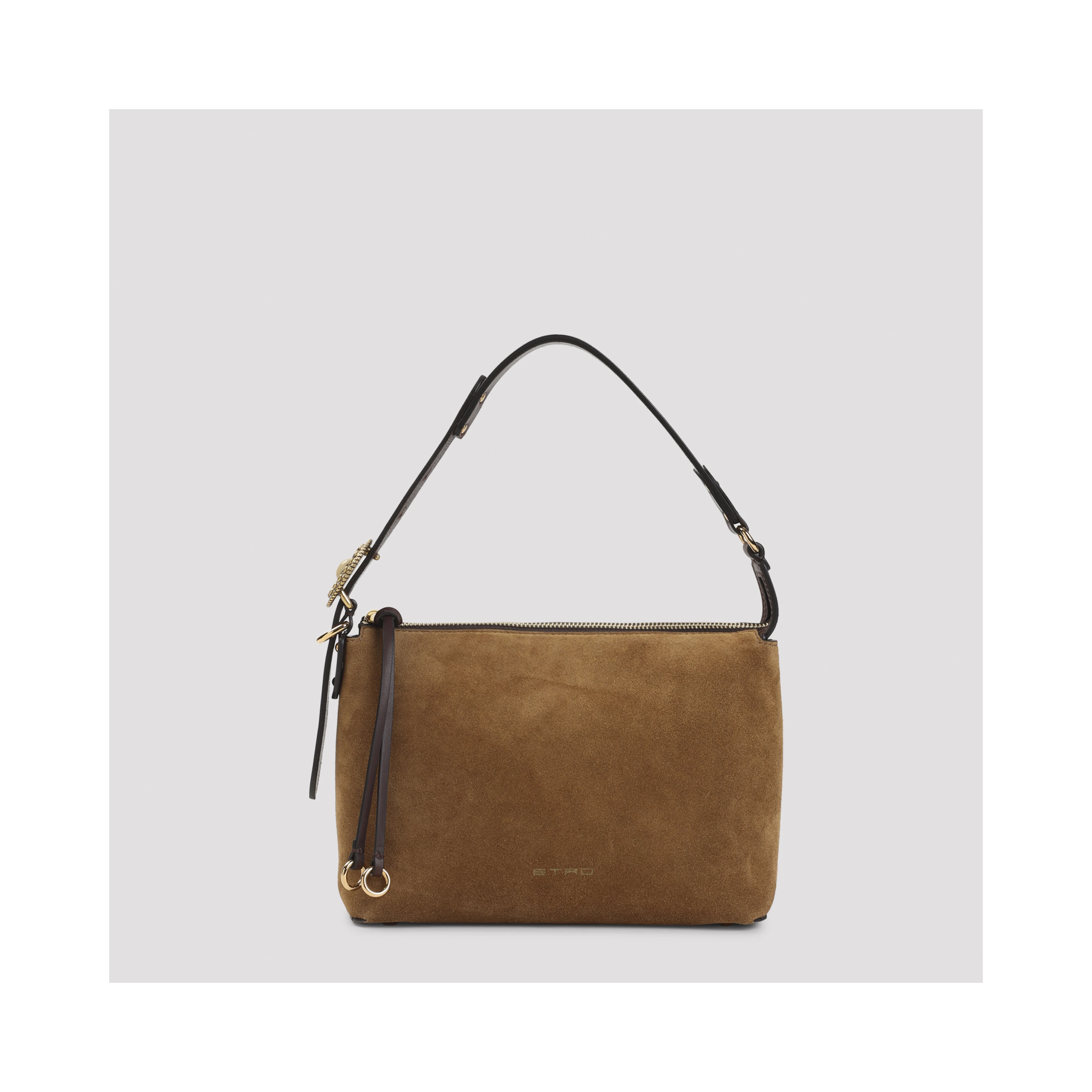 Etro Hobo Suede Shoulder Bag