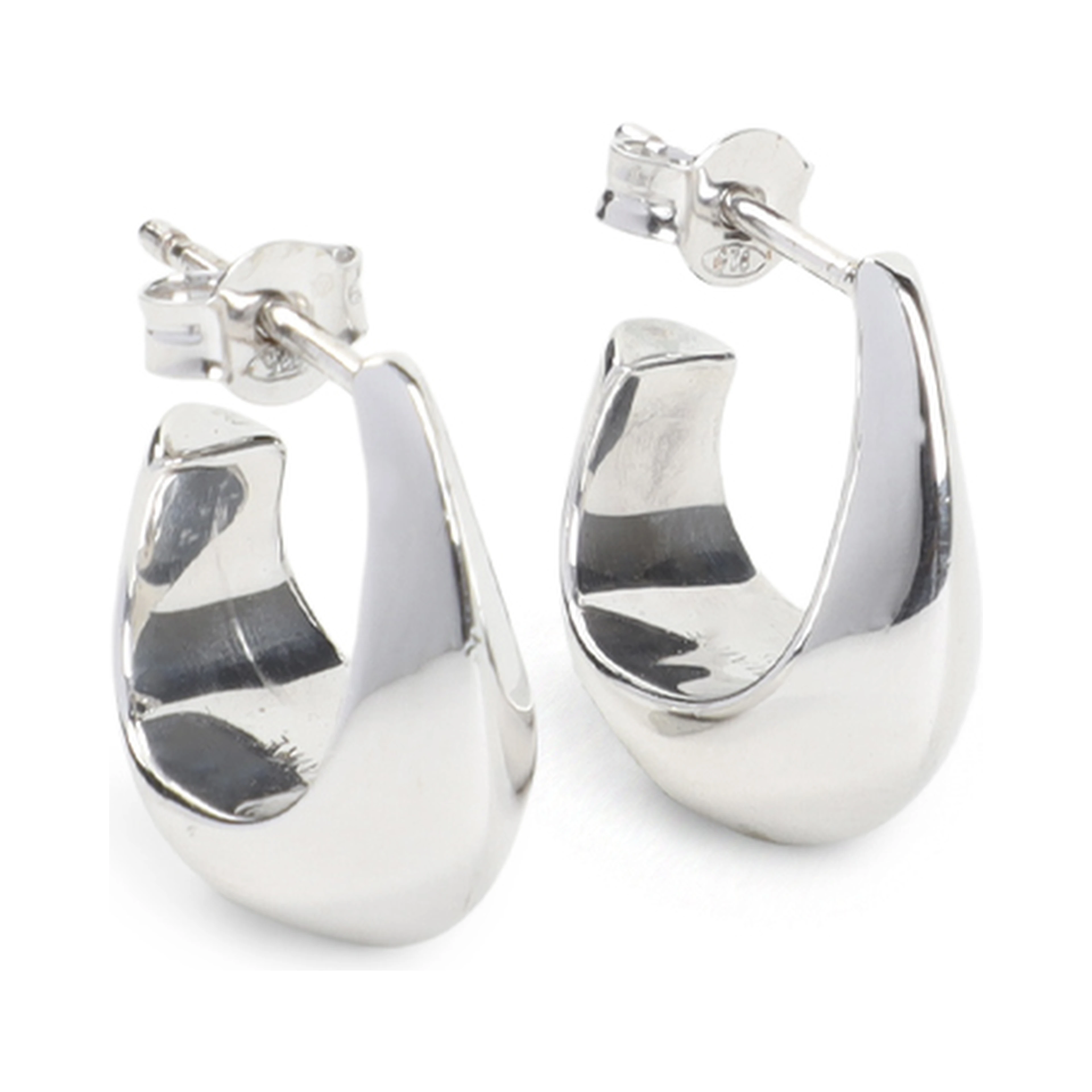 Lemaire Curved Mini Drop Earrings